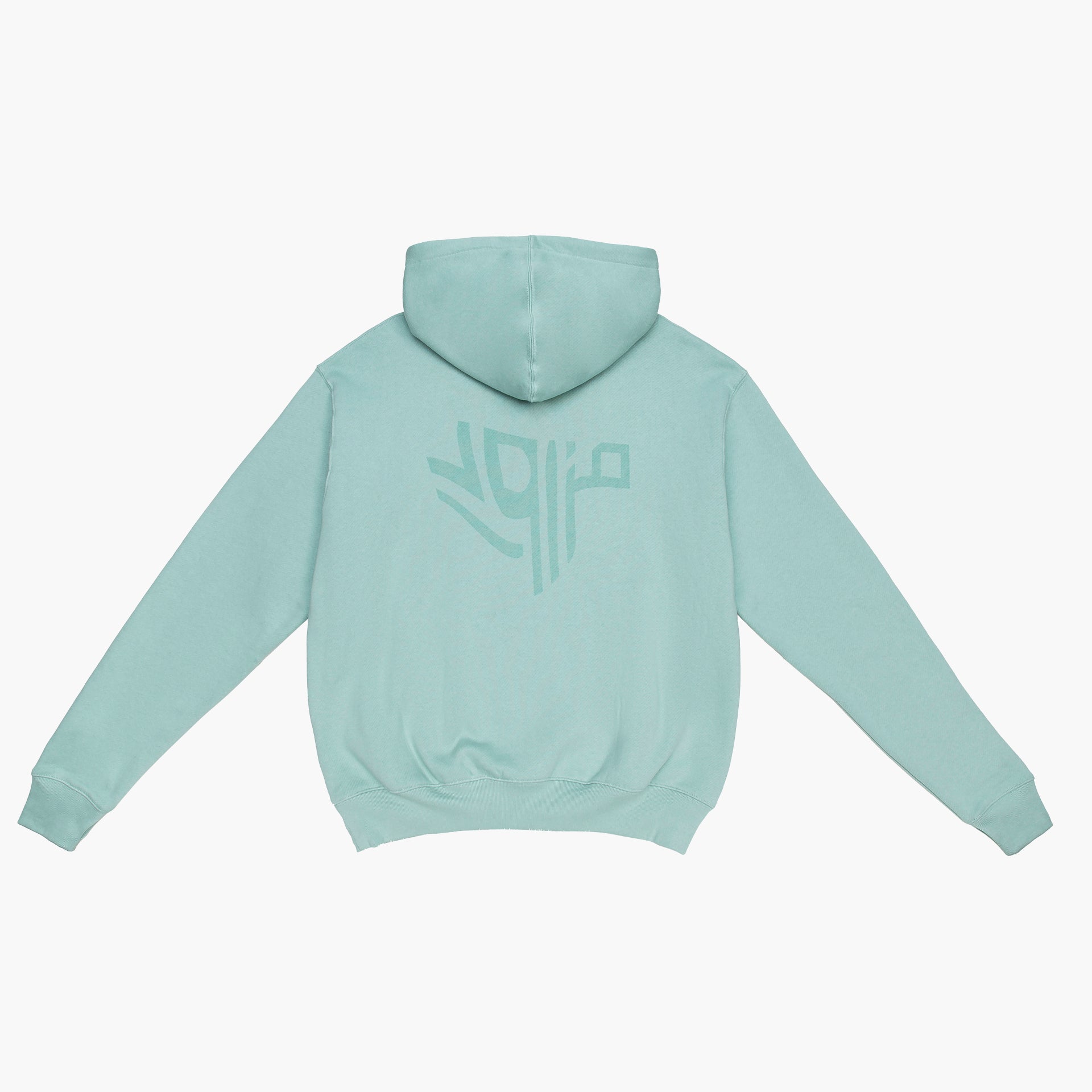 Unisex Light Blue Mazrood Logo Hoodie by Mazrood