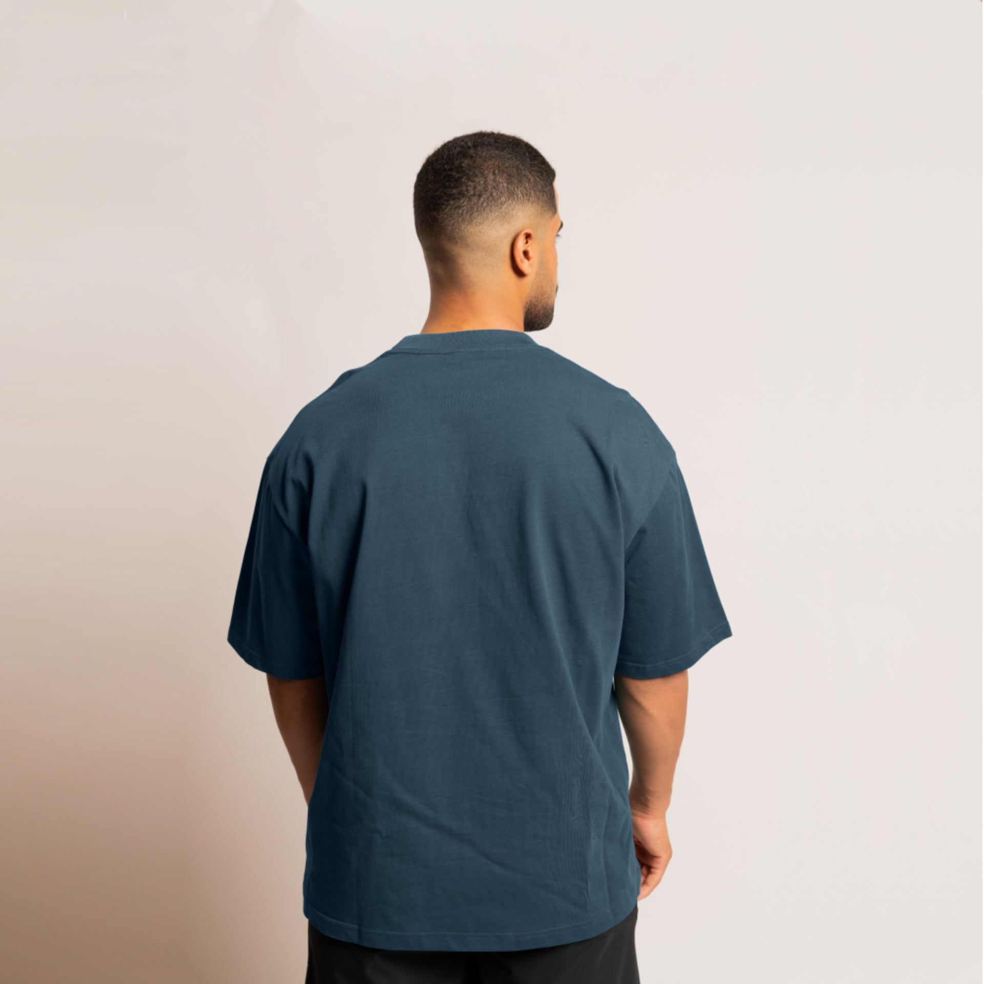 Men's Navy Essential Oversized T-Shirt by Camapel