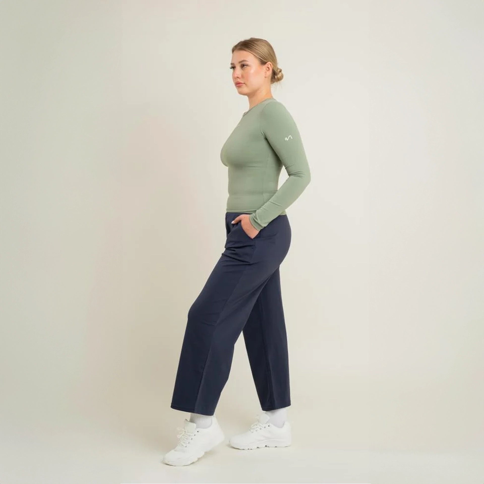 Women's Navy To Go Comfort Joggers by Camapel