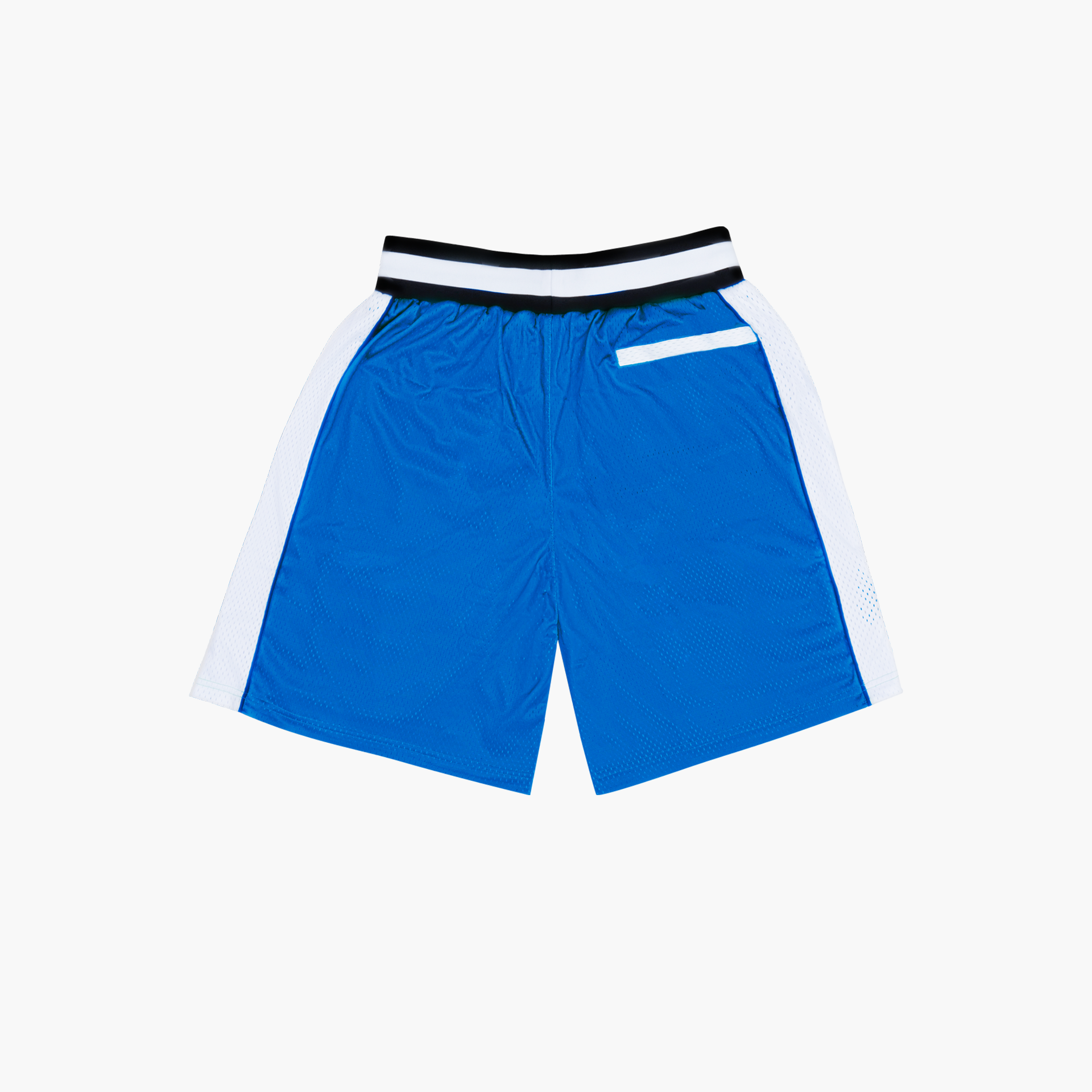 Men Blue and White EES Jersey Shorts By 1886