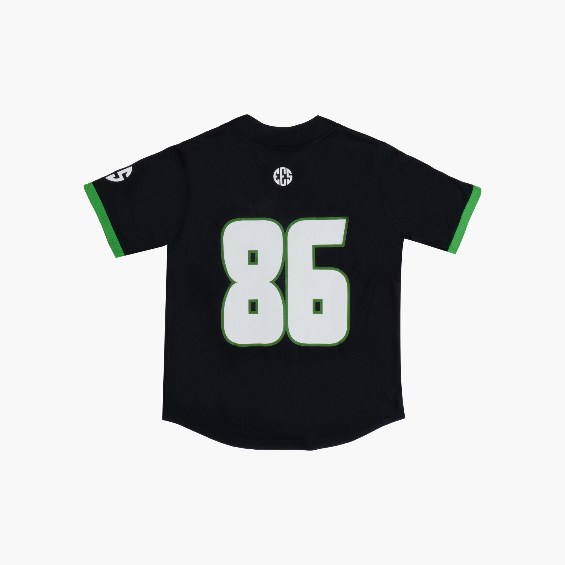 Men Black & Green '86 Jersey By 1886