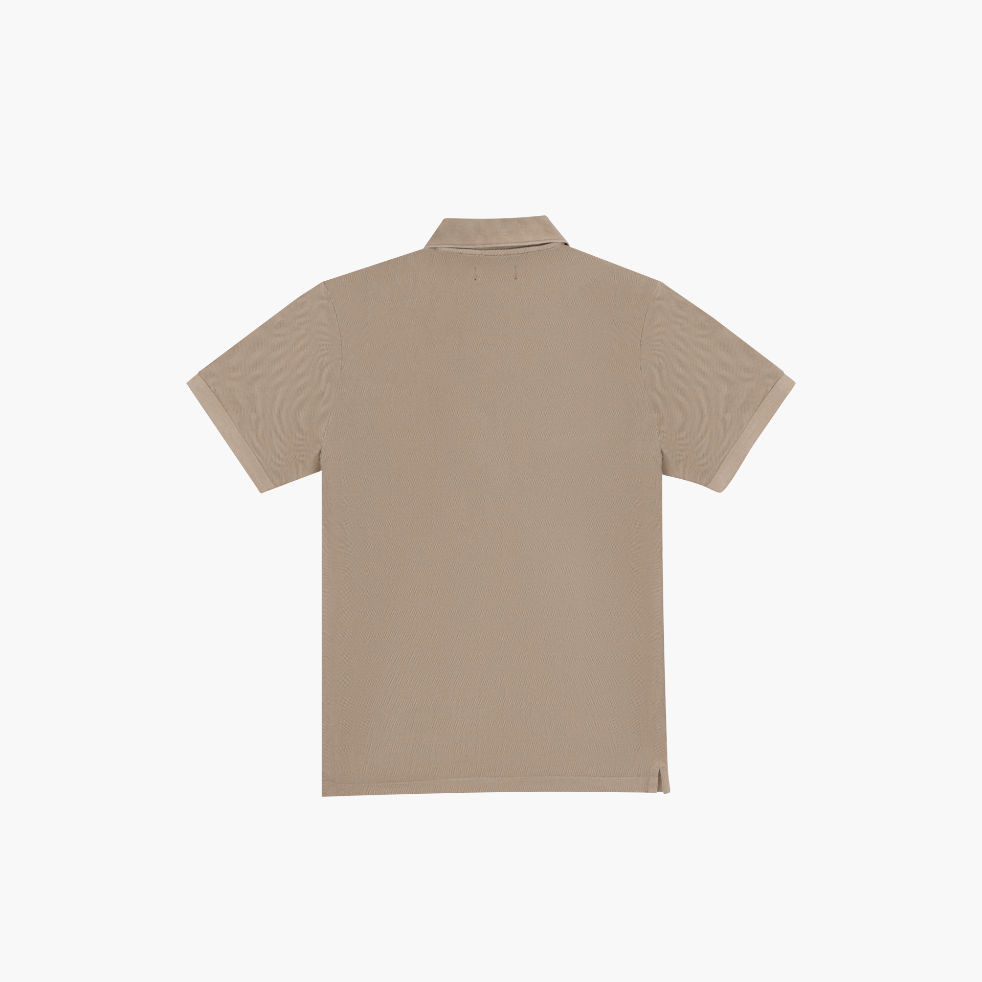 Unisex Classic Tan Polo Shirt By 1886