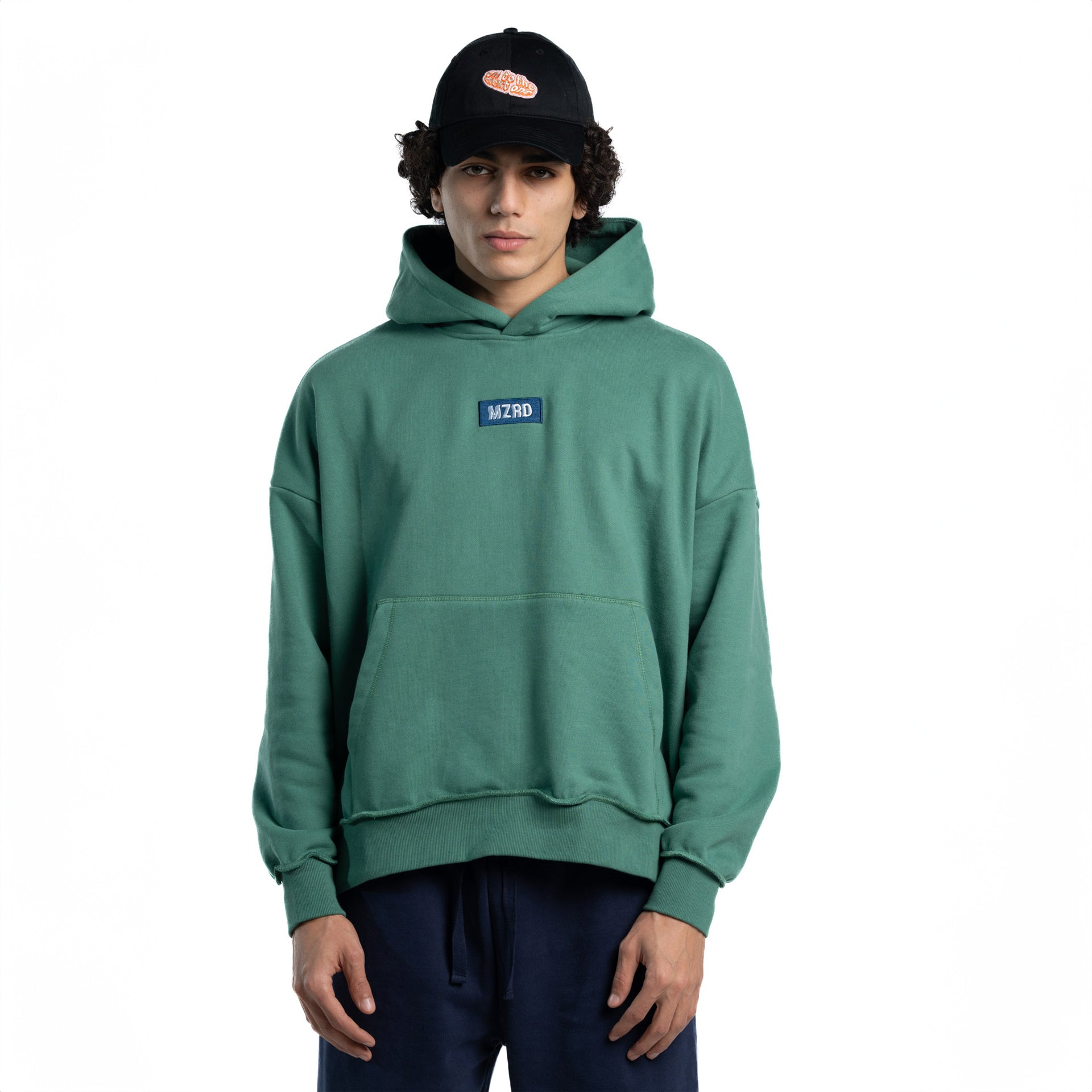 Unisex Green Tennis Club Hoodie by Mazrood