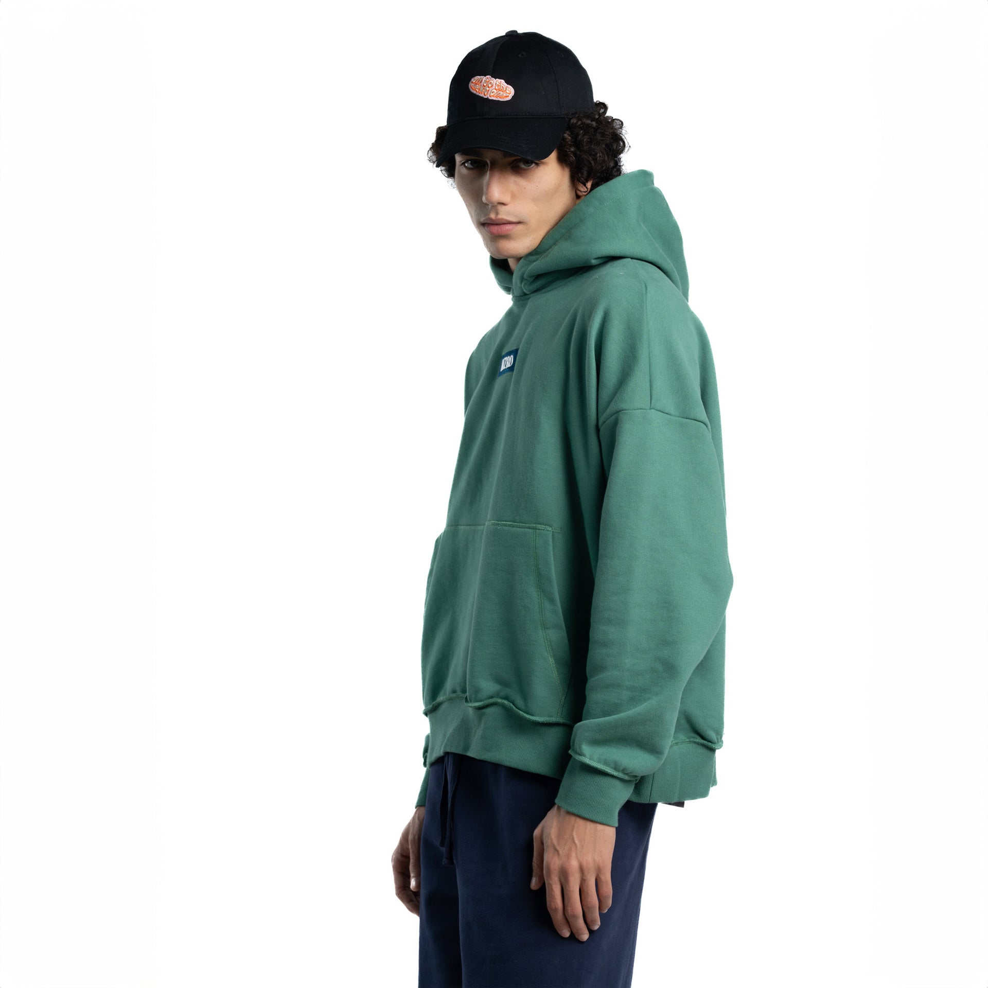 Unisex Green Tennis Club Hoodie by Mazrood