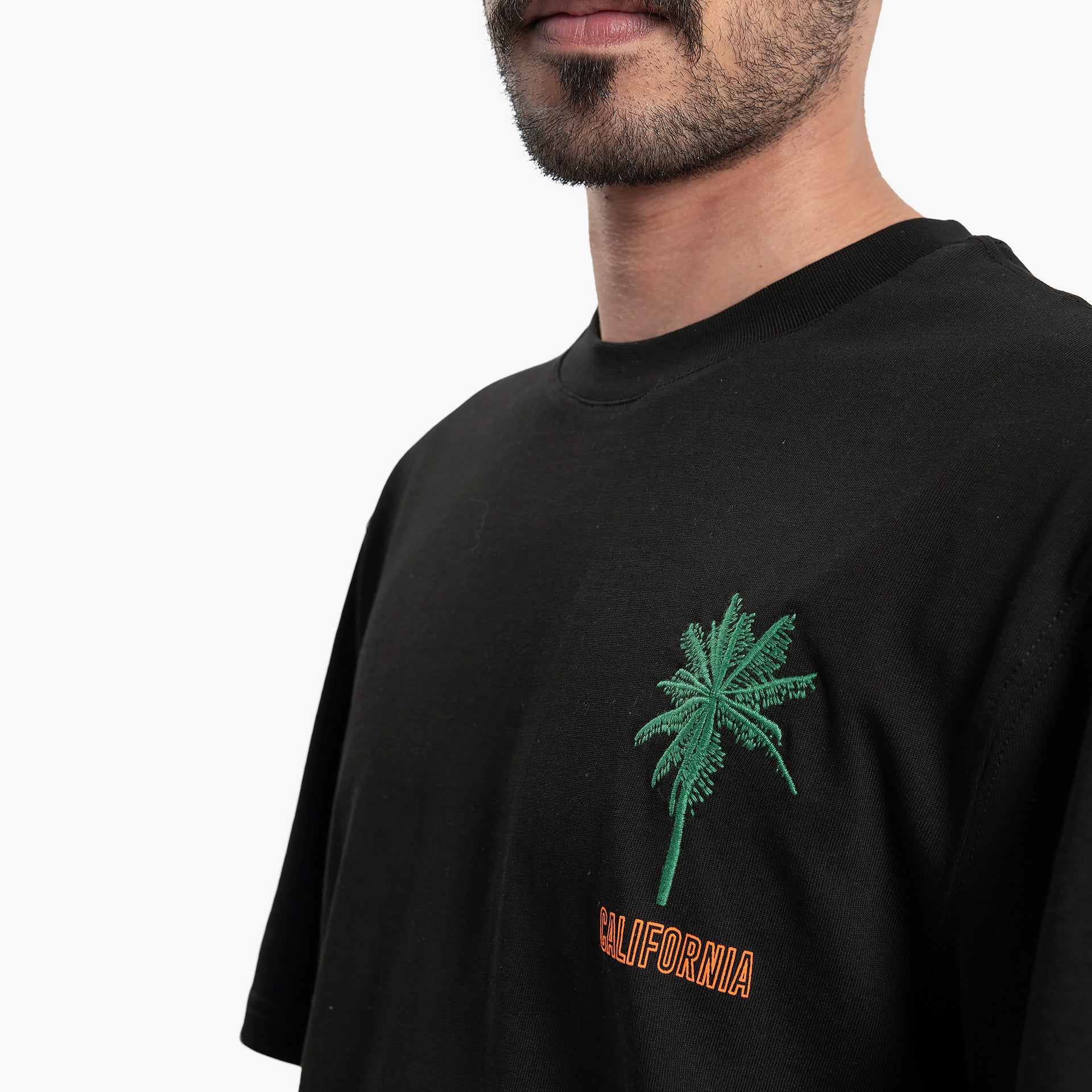 Men's Black California T-shirt By WECRE8