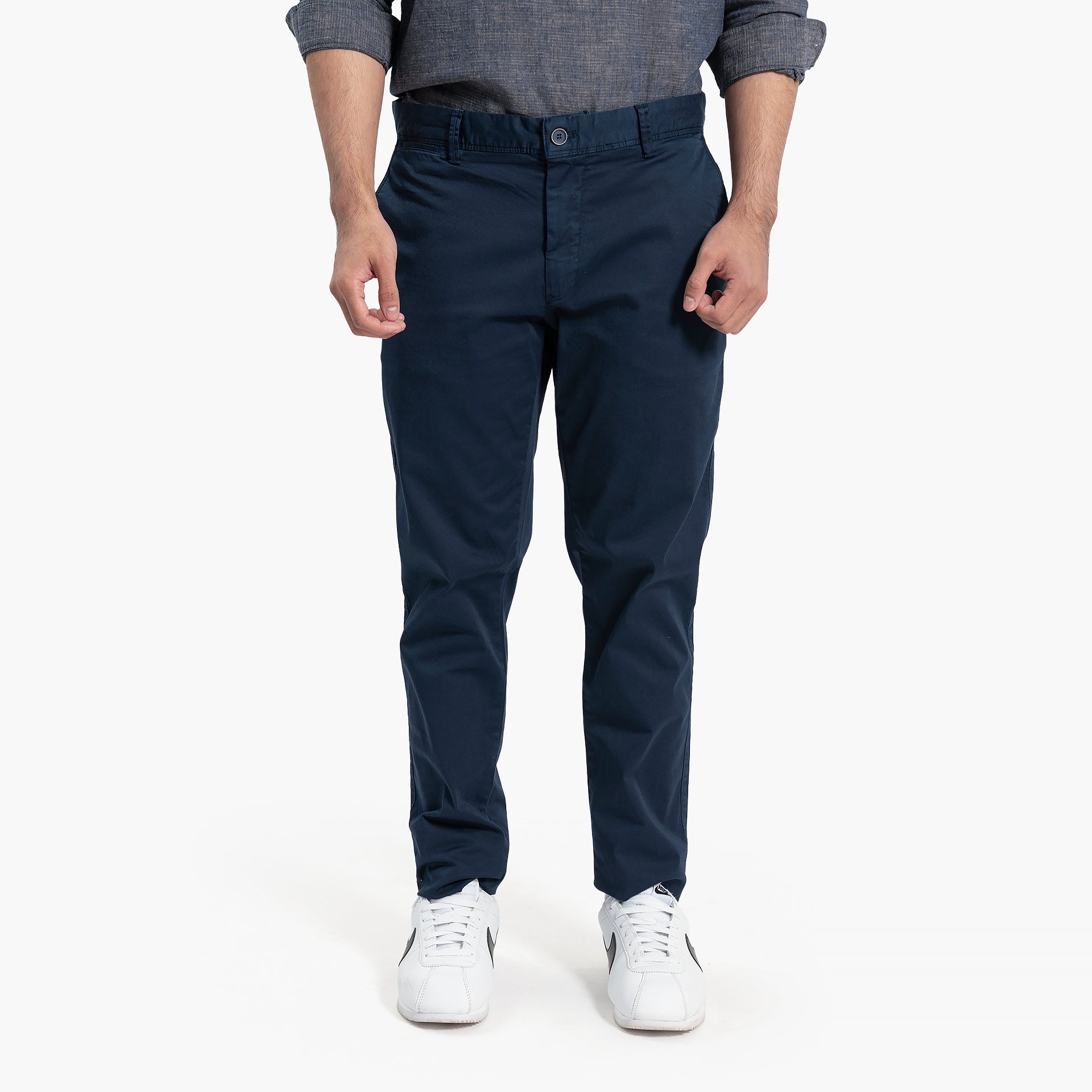 Men Navy Trousers By WECRE8