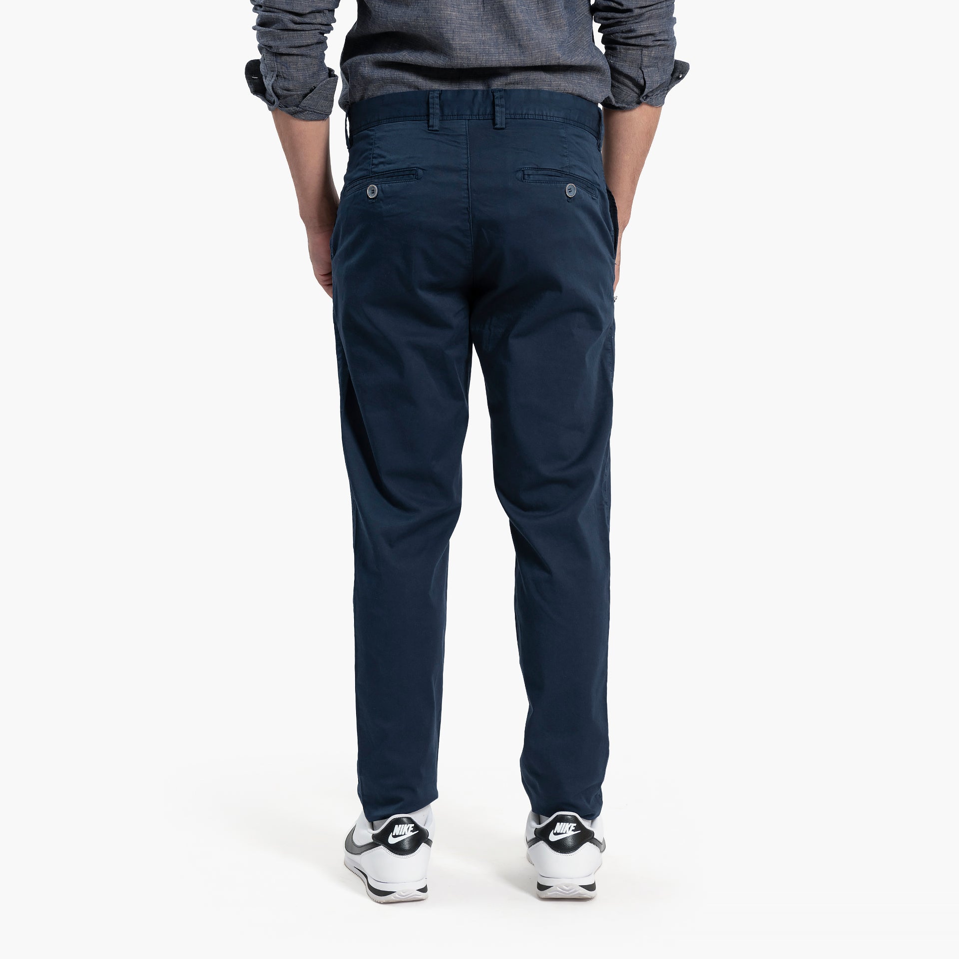 Men Navy Trousers By WECRE8