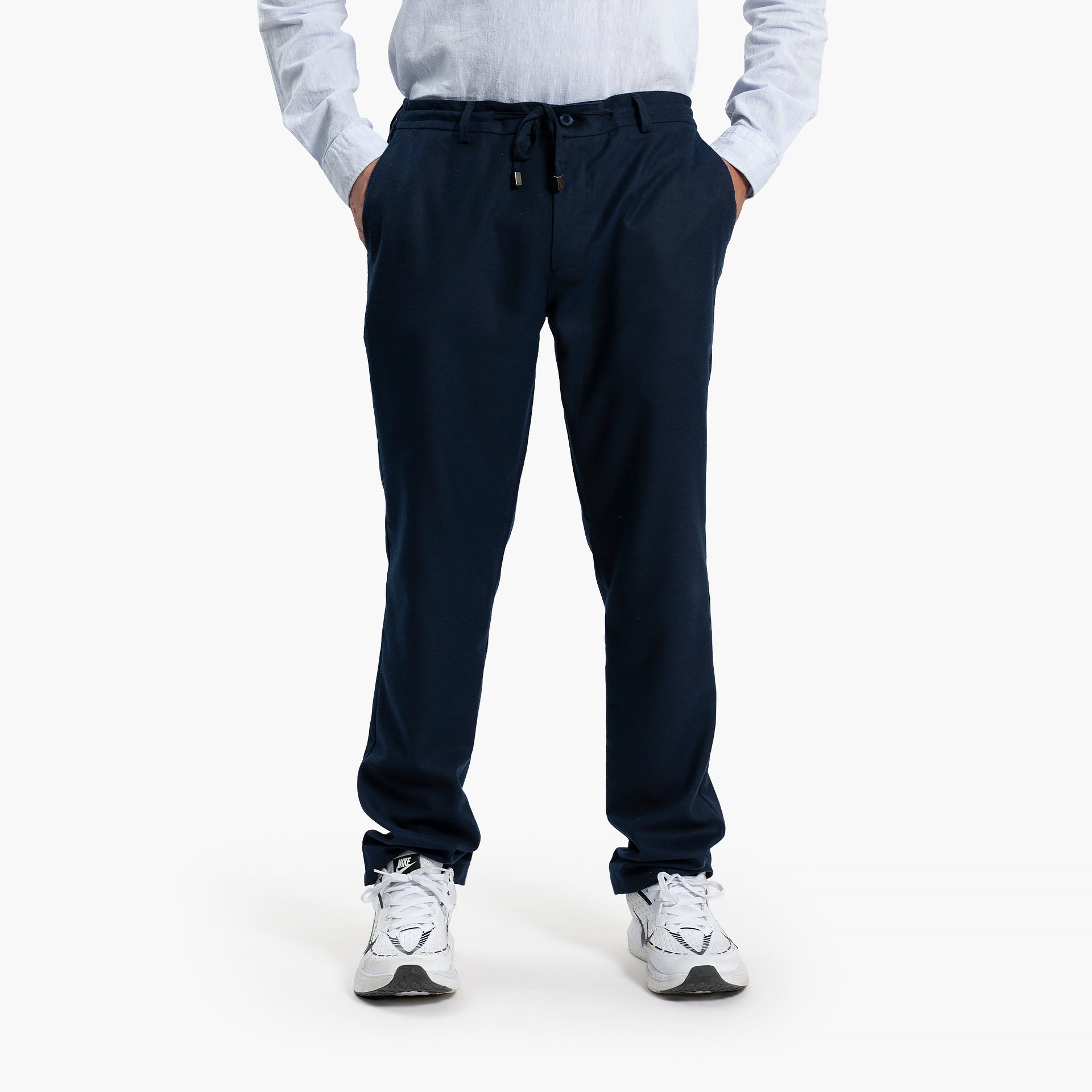 Men's Navy Blue Trousers By WECRE8