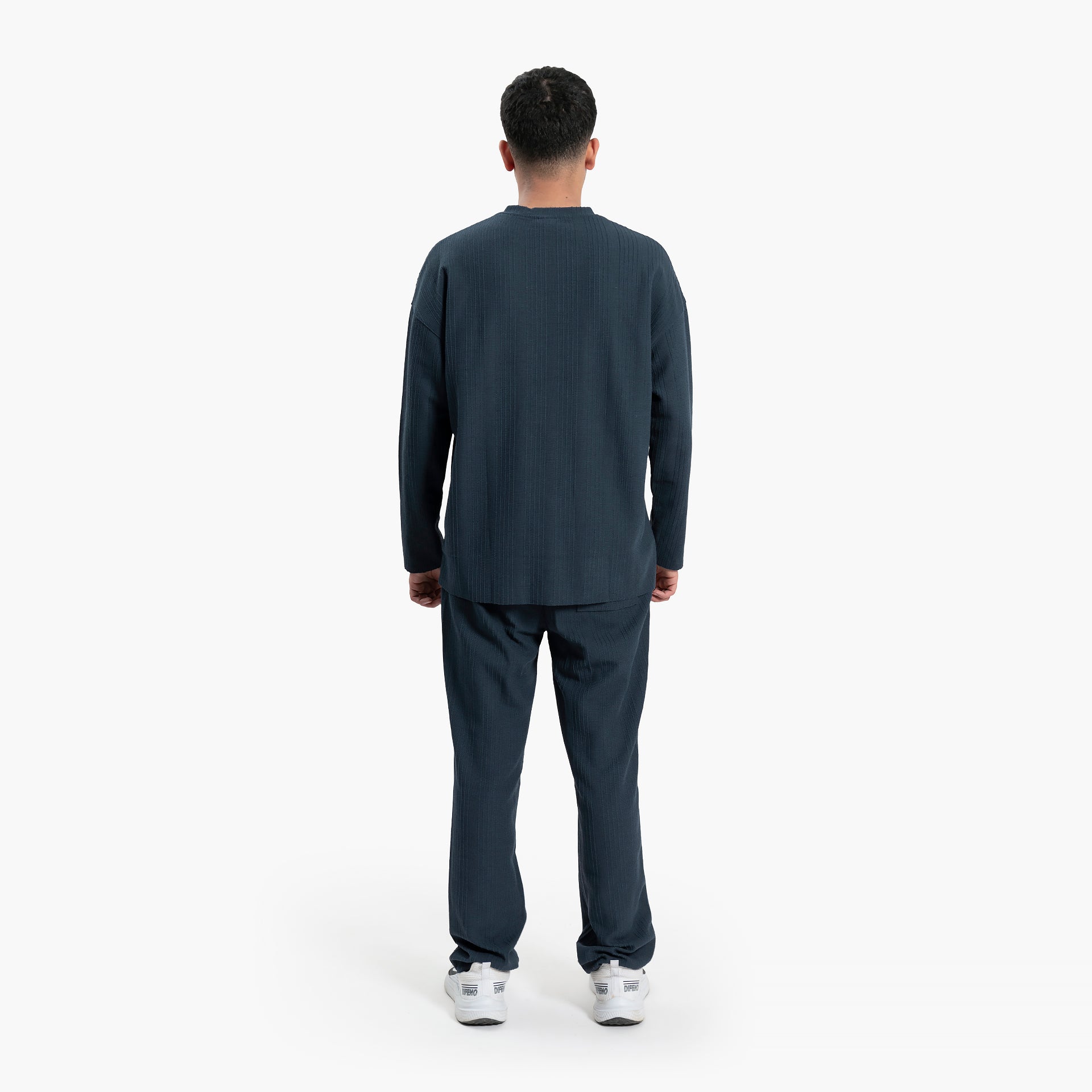 Men's Navy Sweater and Pants Set By WECRE8