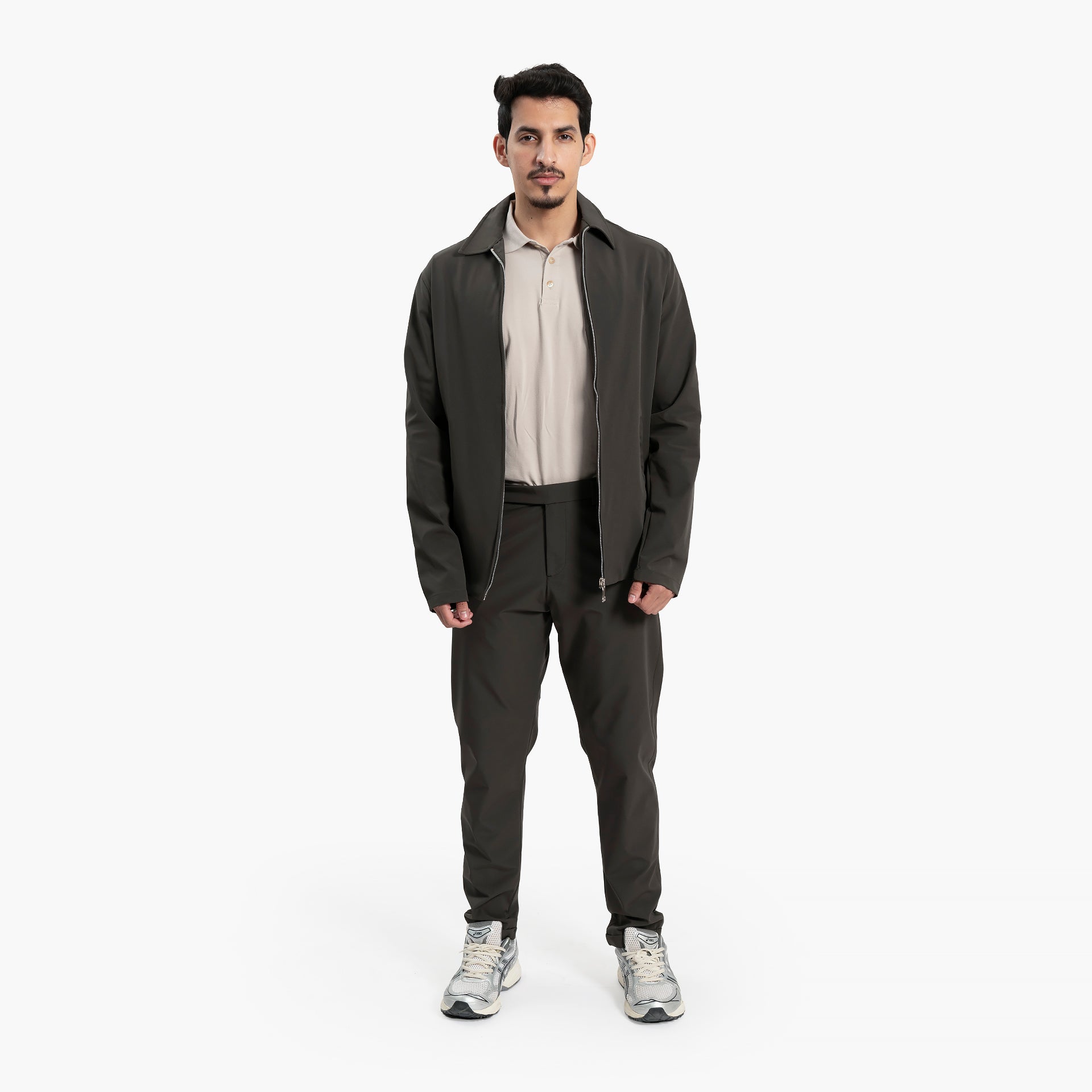 Men's Dark Gray Jacket and Pants Set By WECRE8