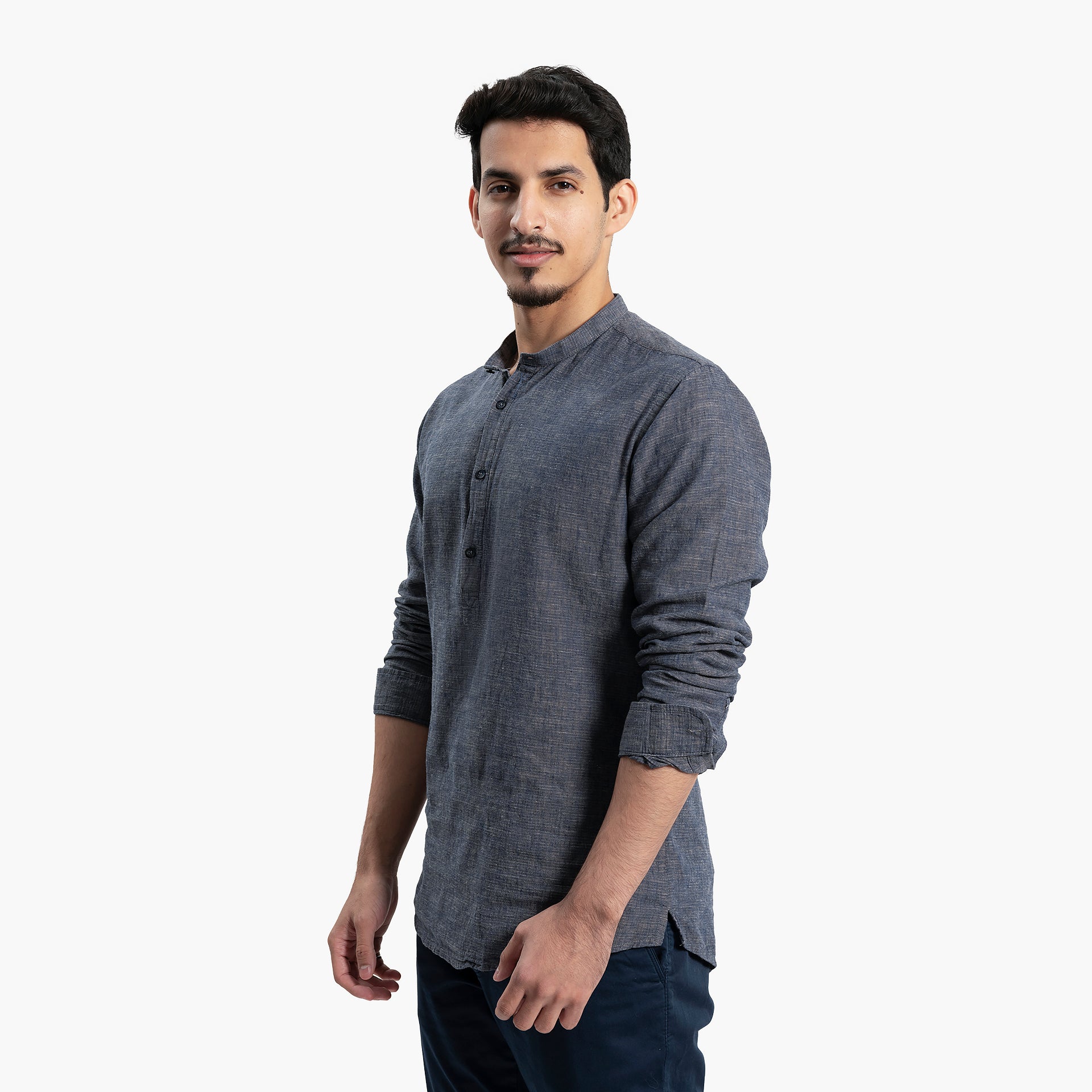 Men Navy Shirt By WECRE8