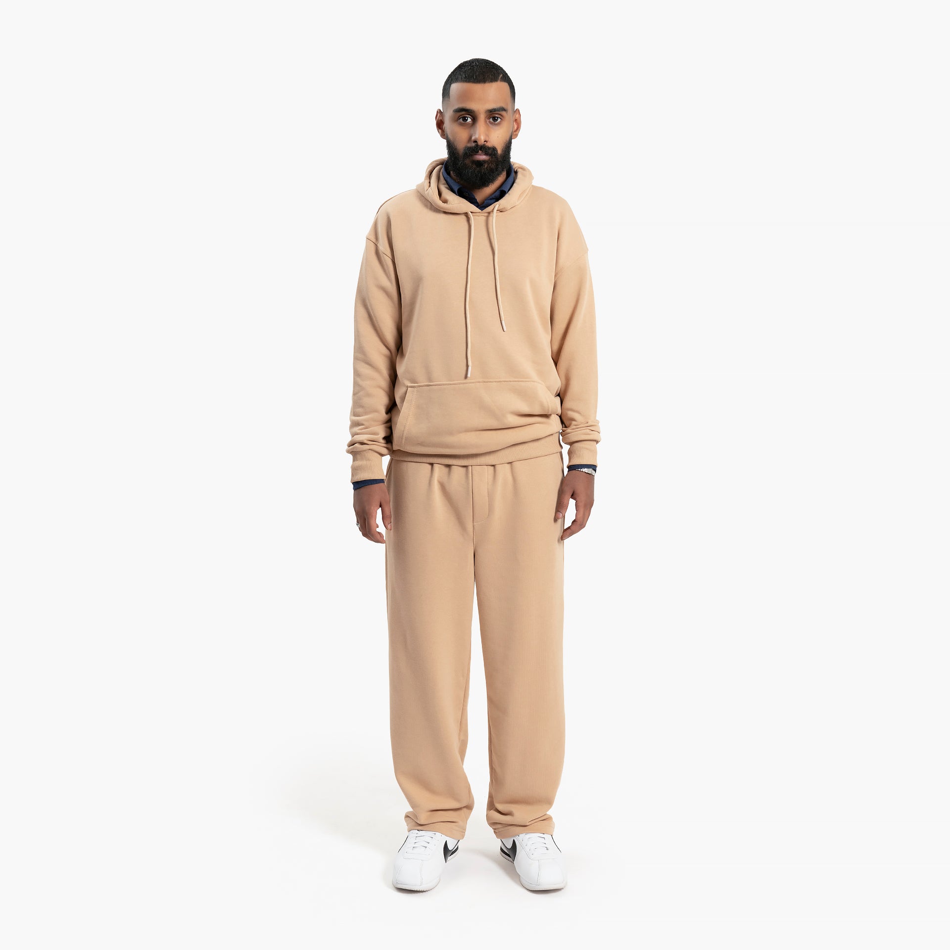 Men's Camel Hoodie and Pants Set By WECRE8