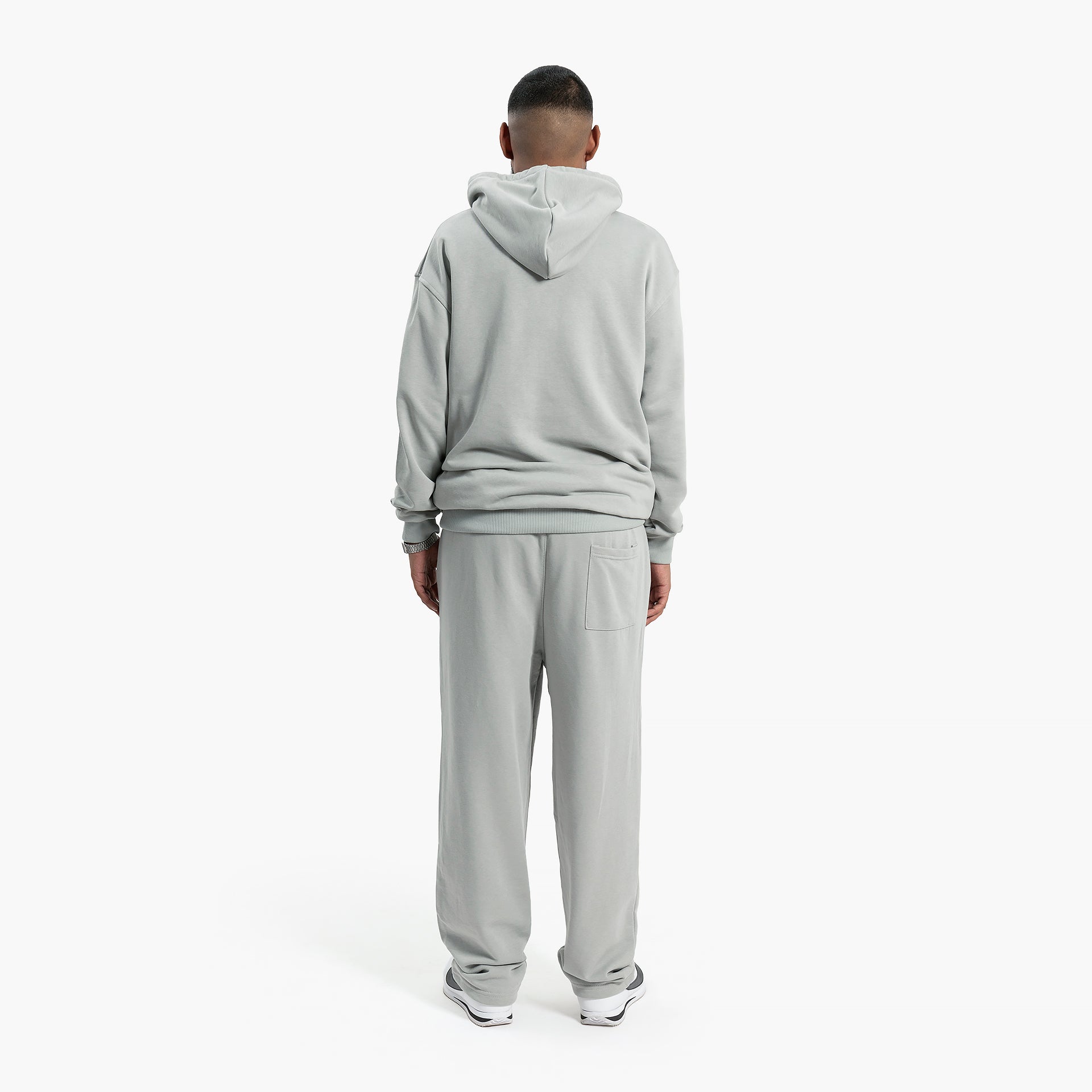 Men Gray Hoodie and Pants Set By WECRE8