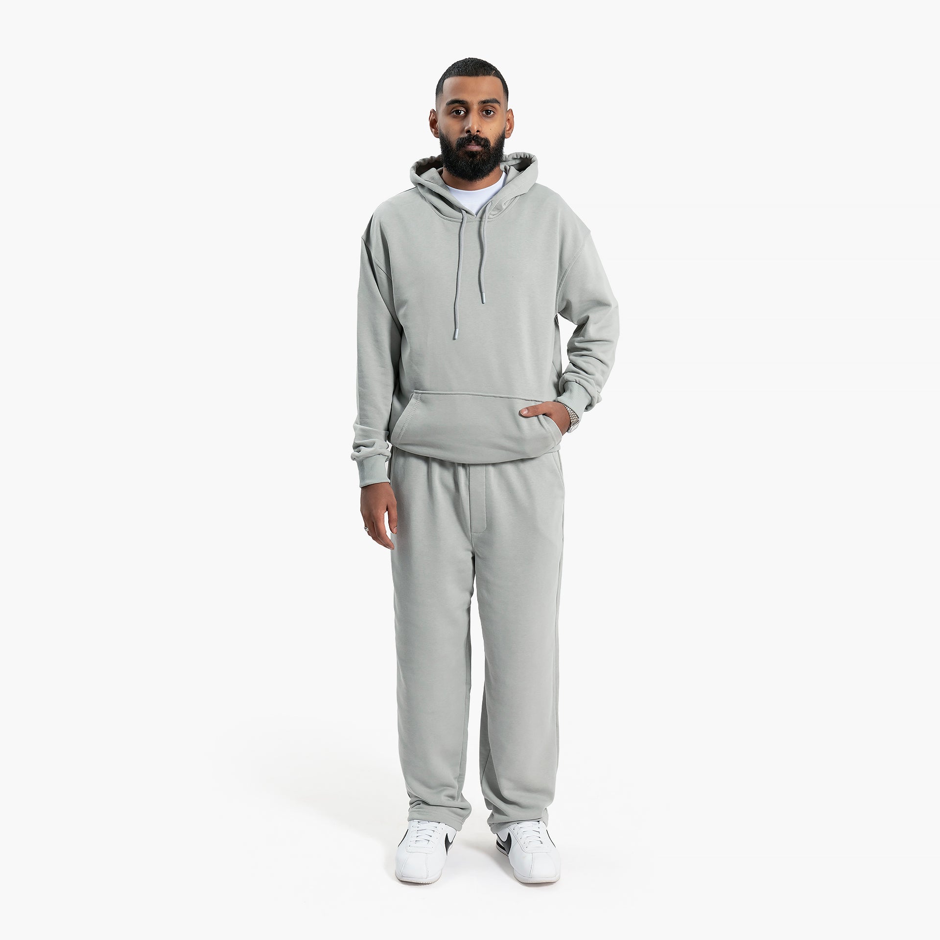 Men's Gray Hoodie and Pants Set By WECRE8