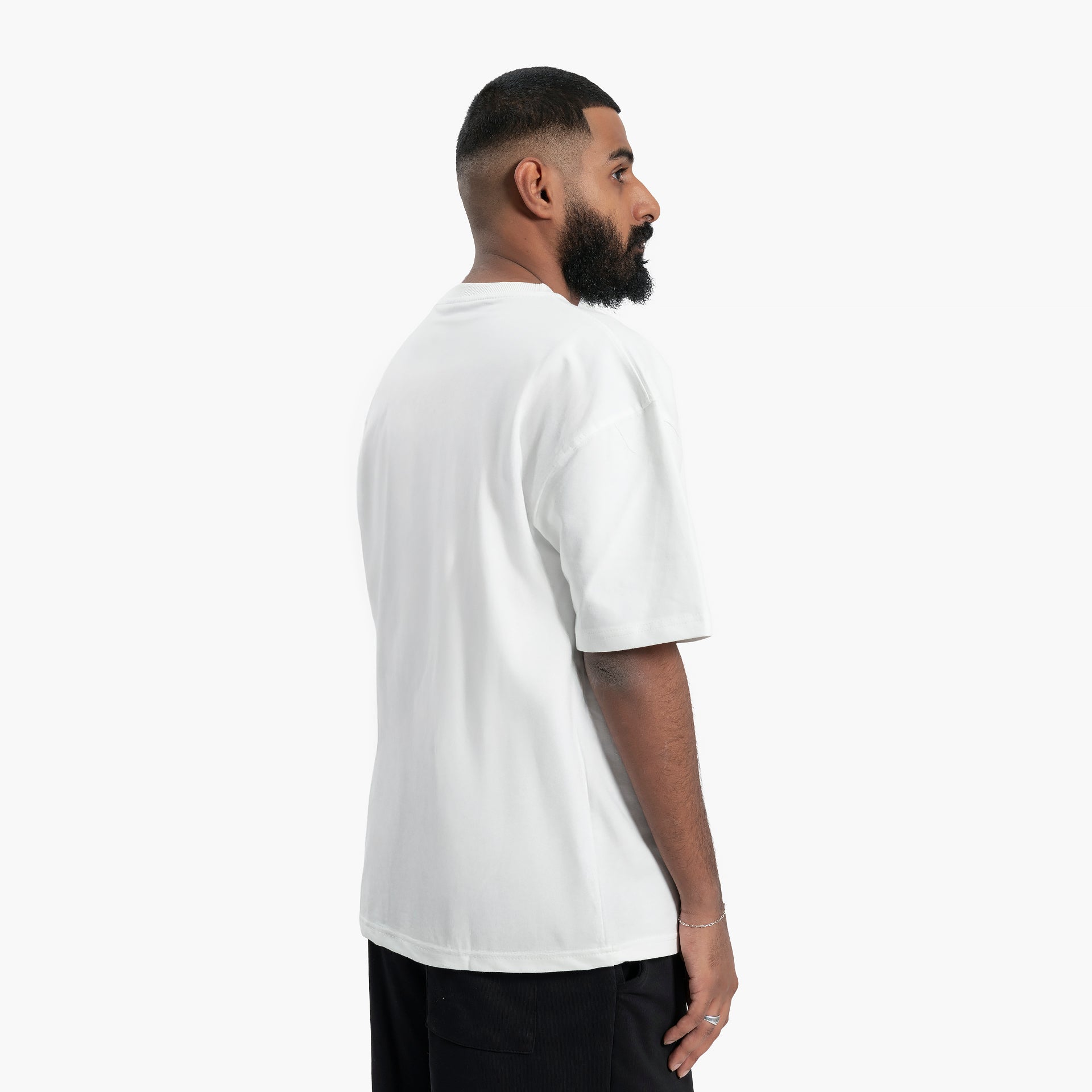 Men White T-Shirt By WECRE8