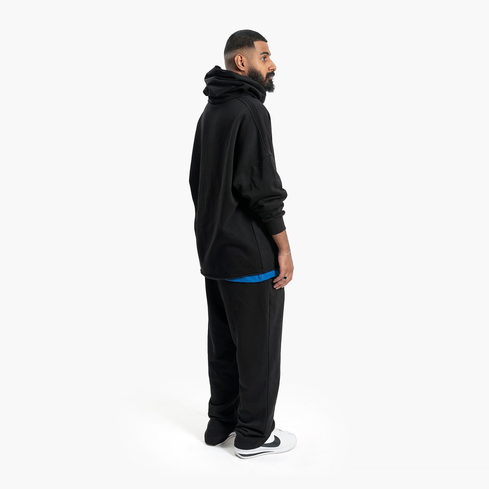 Men's Black Hoodie and Pants Set By WECRE8