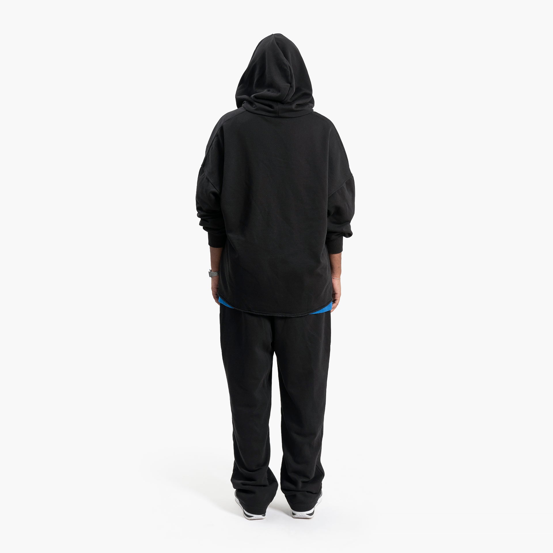 Men Black Hoodie and Pants Set By WECRE8