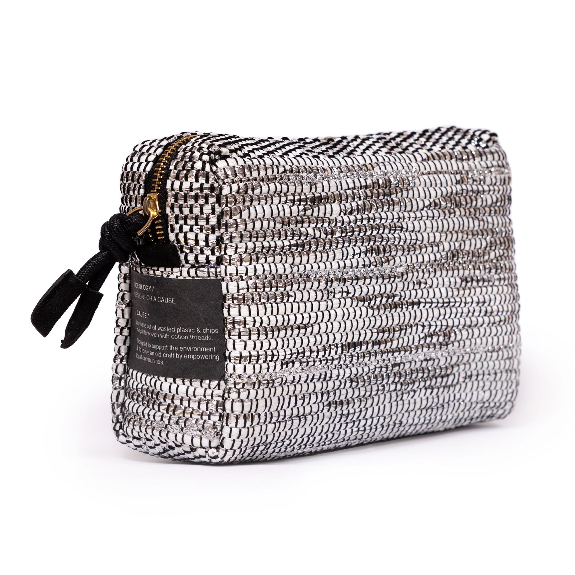 Silver White Ghoroub Makeup Case by Reform Studio