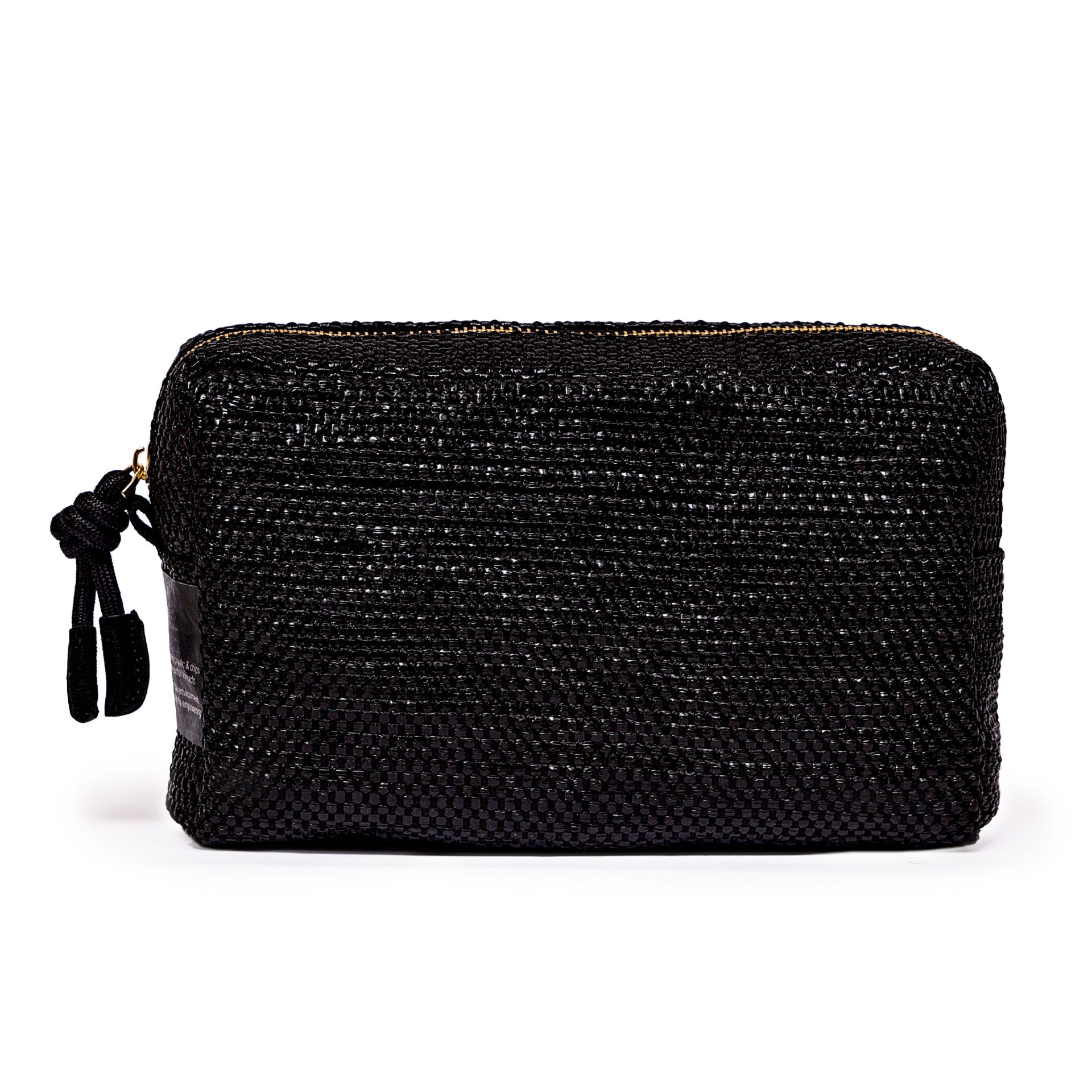 Black Ghoroub Makeup Case by Reform Studio