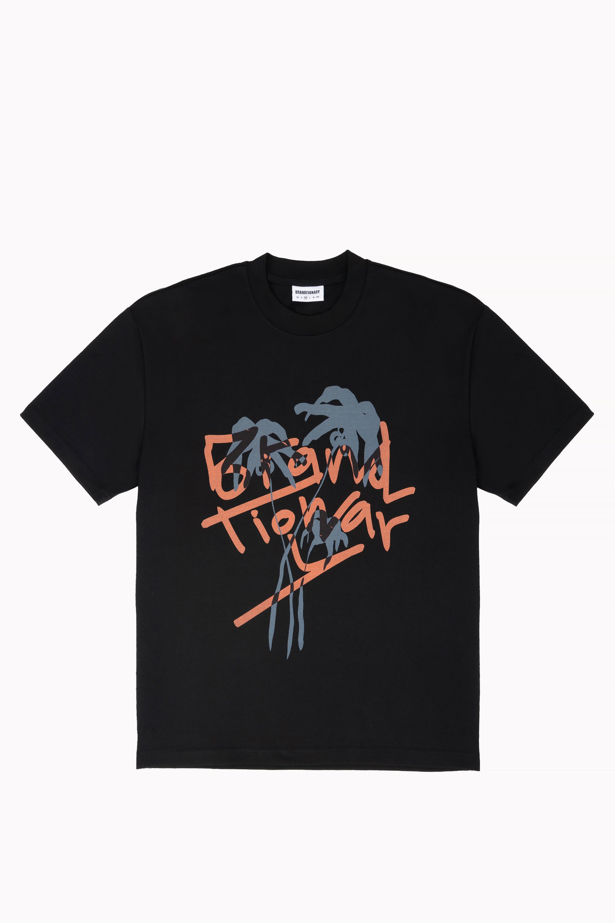 Black Unisex Tee T-shirt by Brandtionary