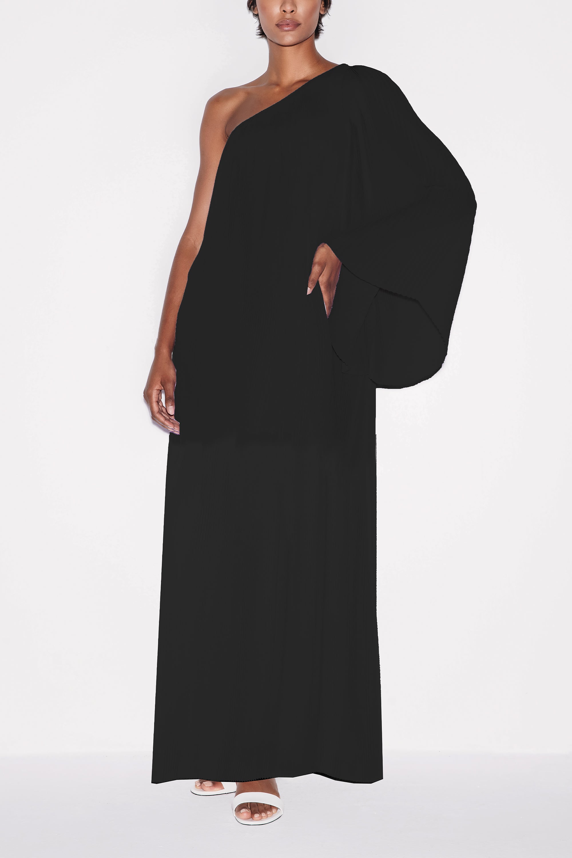 Black Luxe Maxi Dress by Lili Blanc
