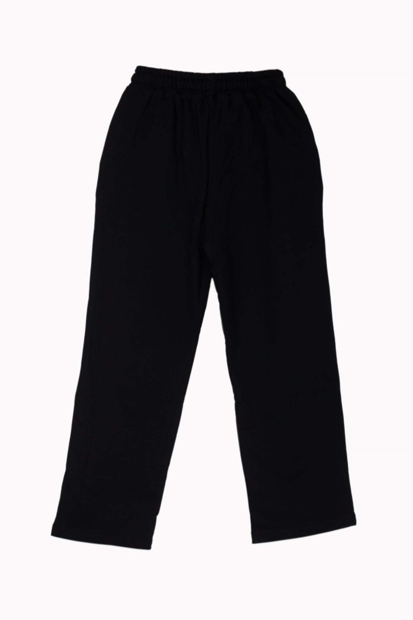Black Plain Pants by Re Live