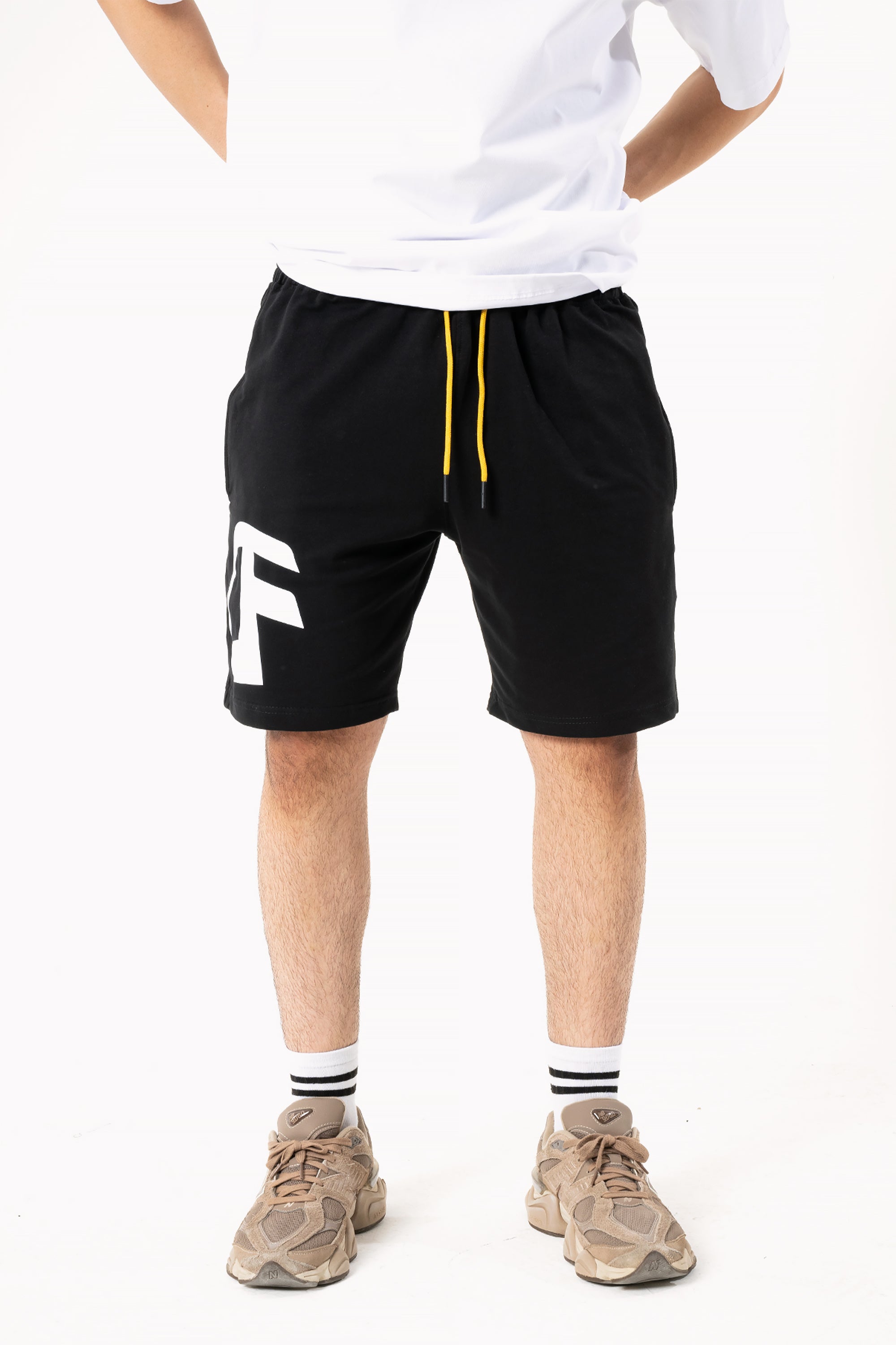 Black Unisex OF Shorts by Other Face