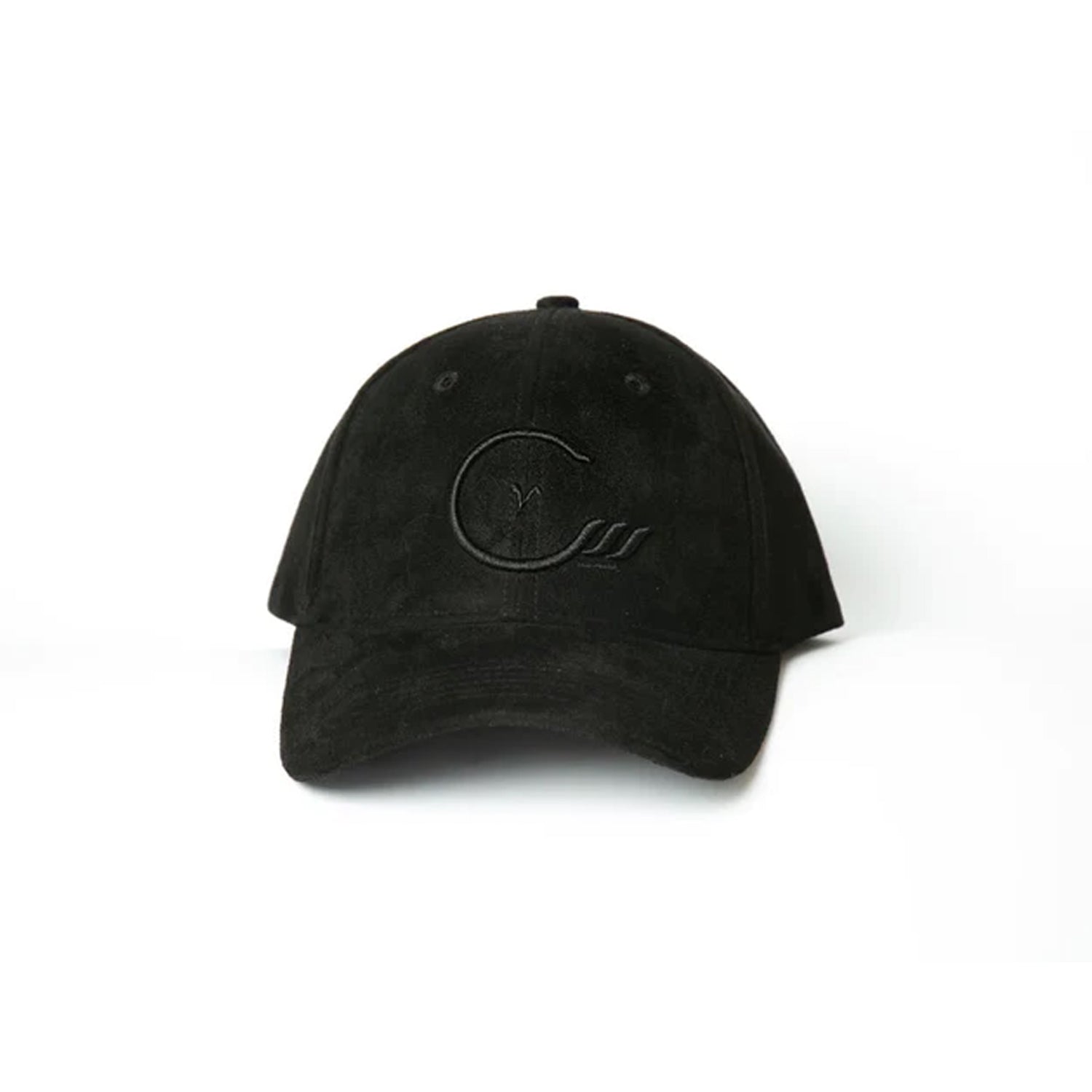 BLACK CAP WITH BACK TIE FROM HOUSE OF CENMAR