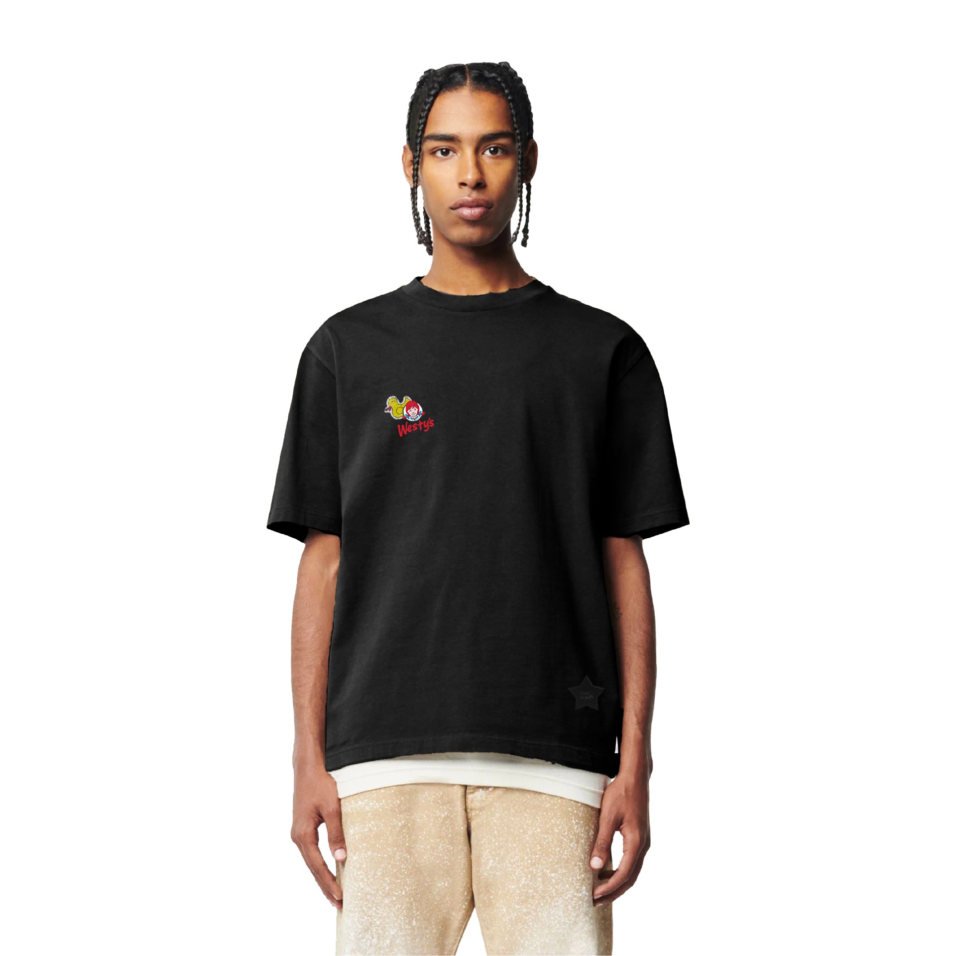Black T-shirt From I'm West