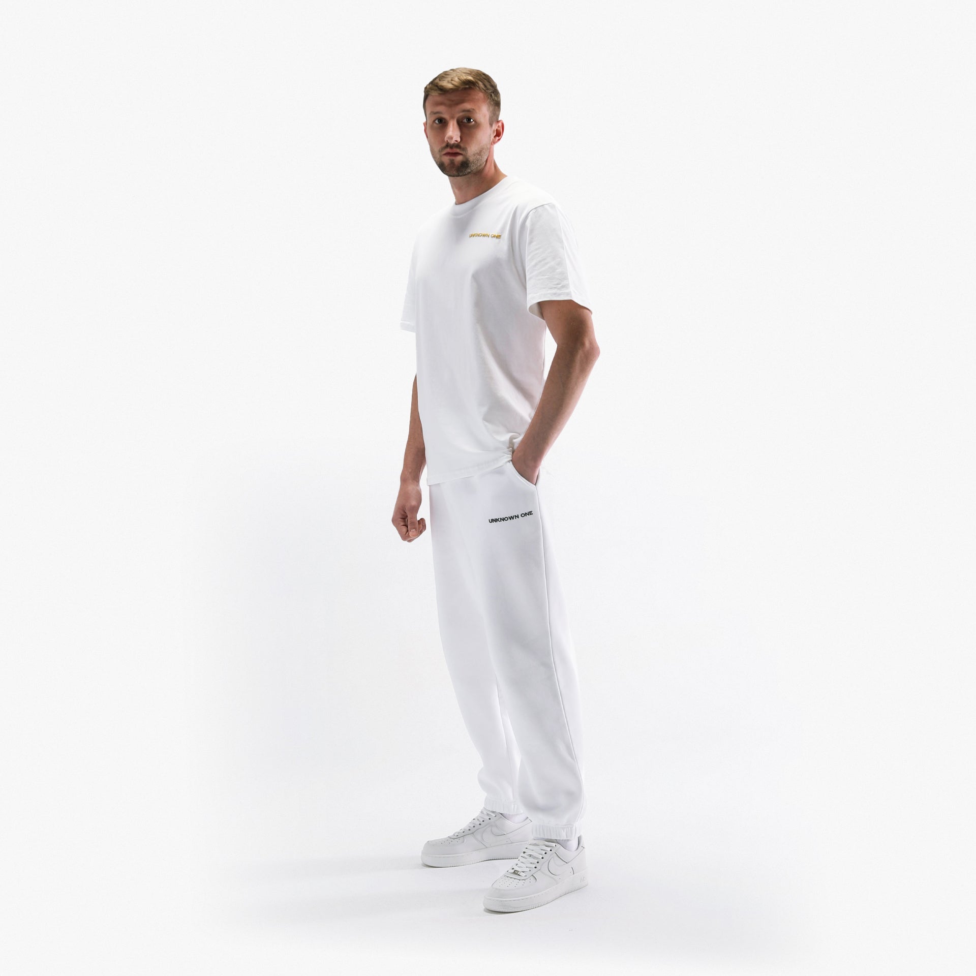 White Sweatpants From Unkown One