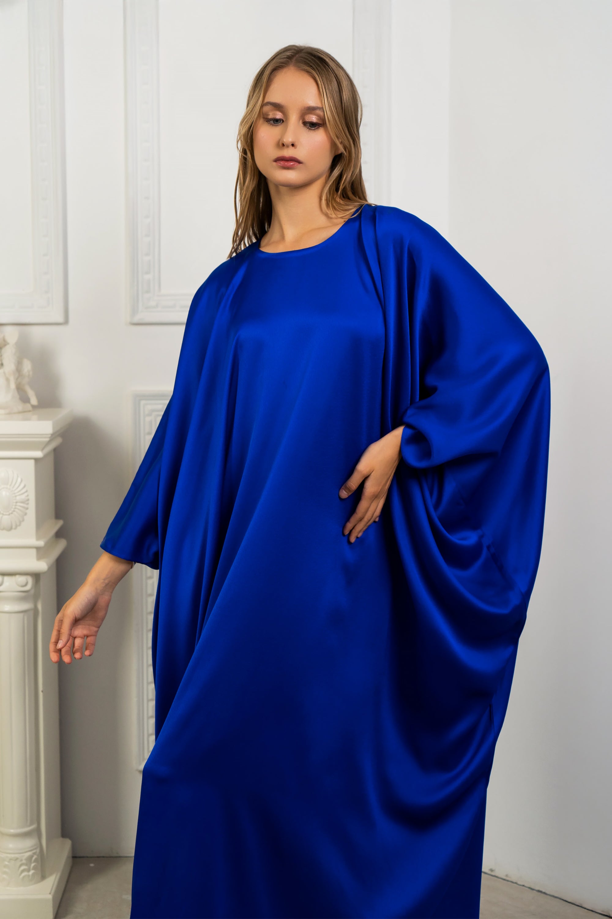 Blue Amaranth Kaftan by Meelah