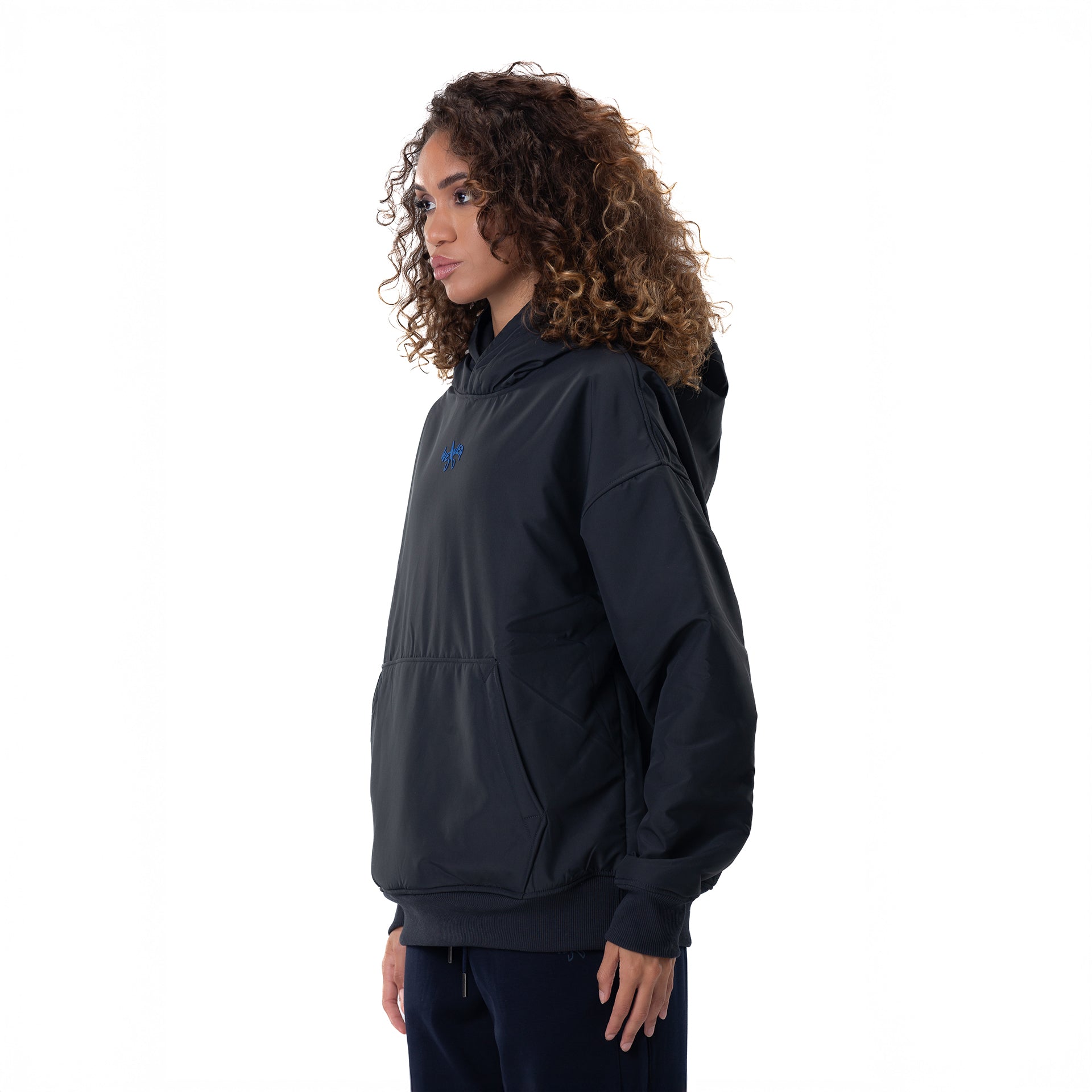 Unisex Gray Snowy Hoodie By Weaver Design