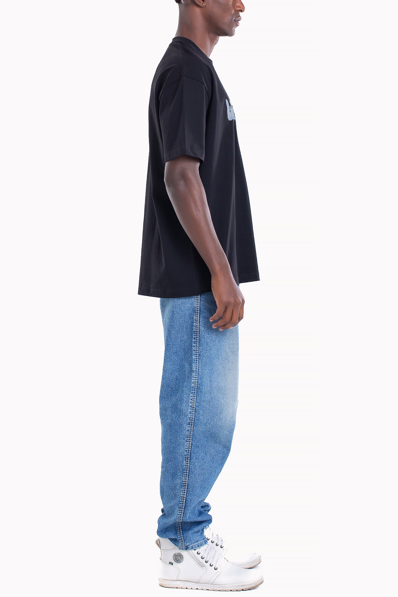 Black Cotton Ink T-shirt by Weaver Design