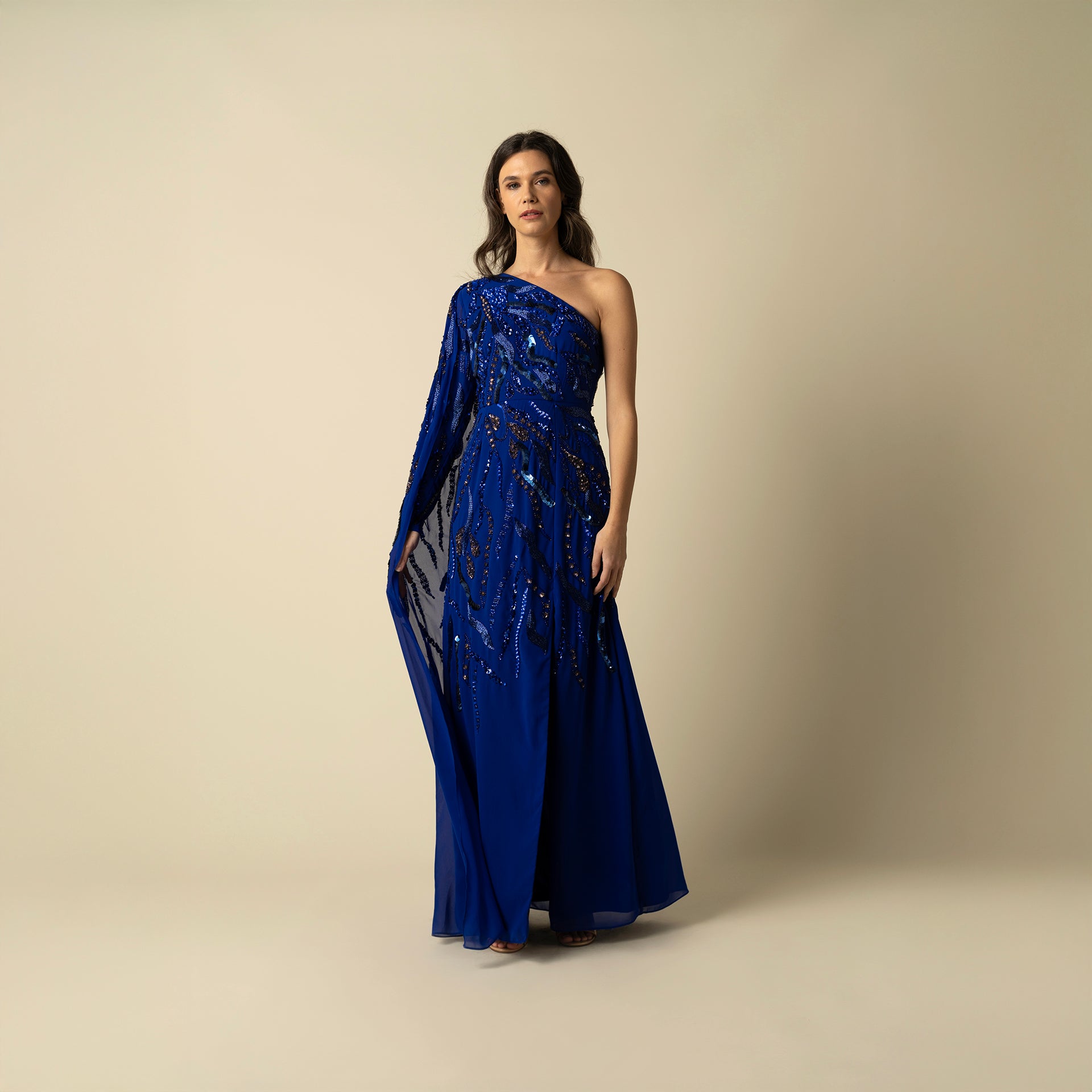 Blue Astrid Gown by Raishma