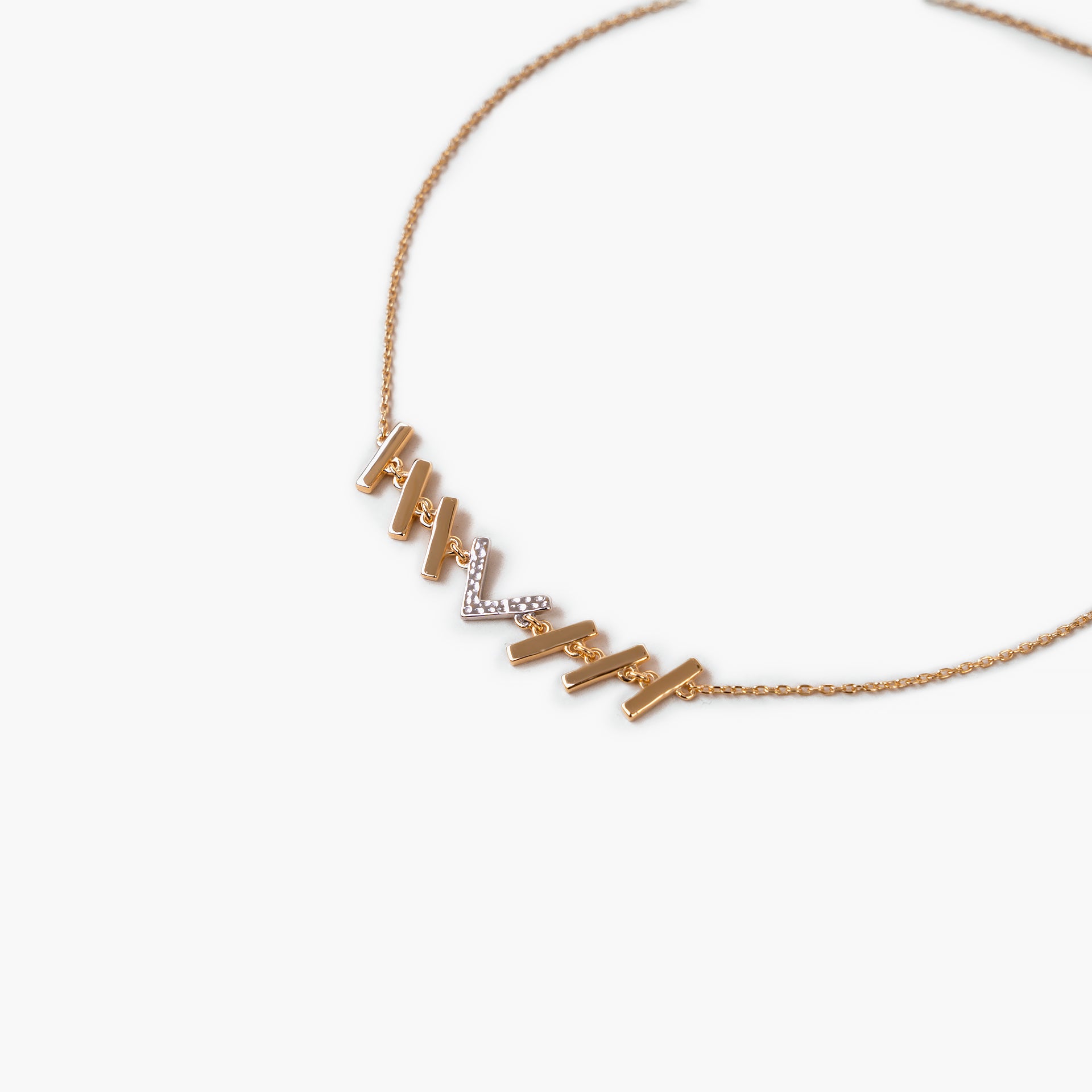 Gold Plated Sara Necklace By L'rosha