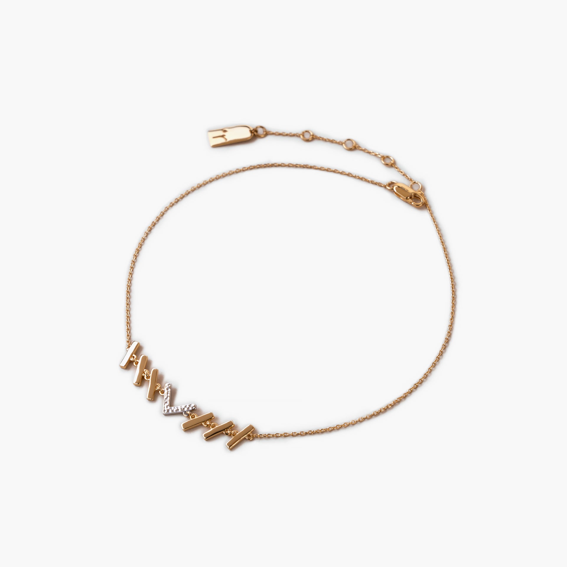 Gold Plated Sara Necklace By L'rosha