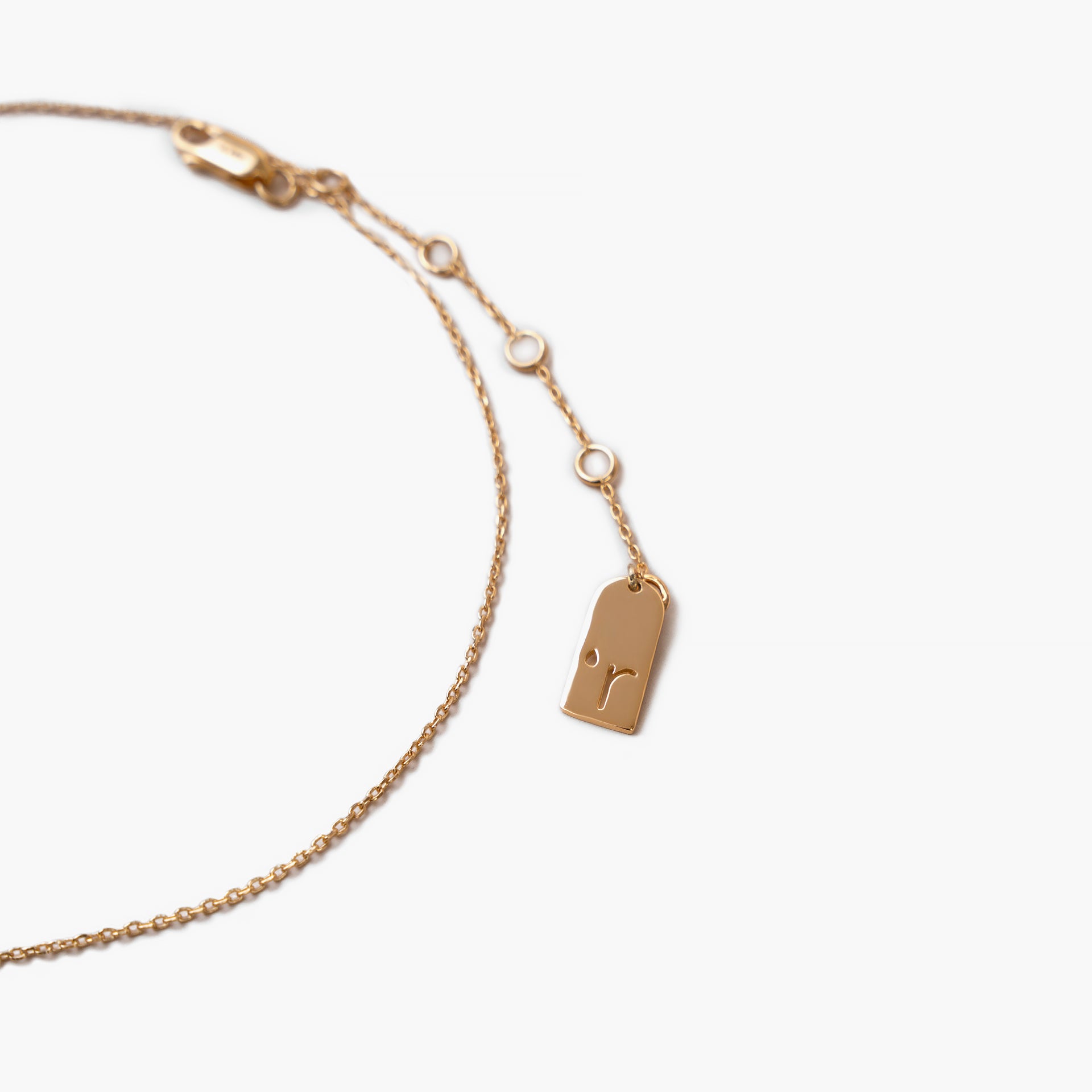 Gold Plated Sara Necklace By L'rosha