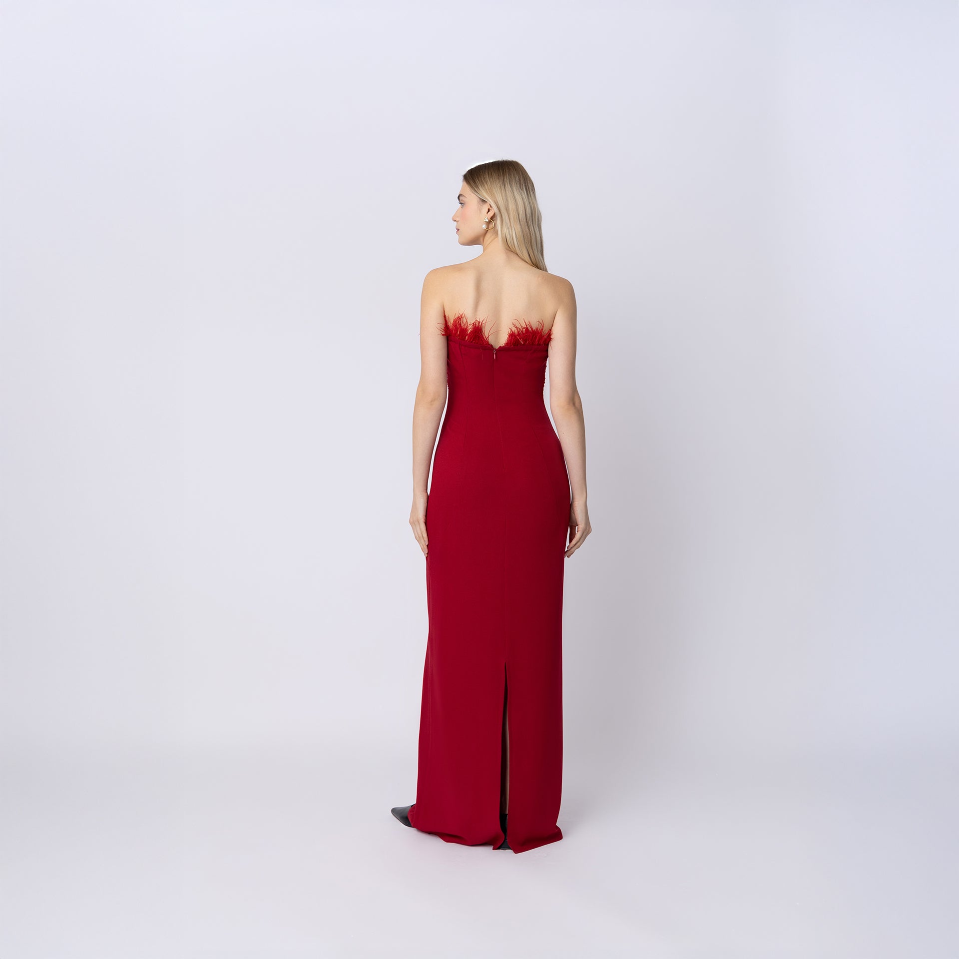 Red Rosa Gown by Raishma