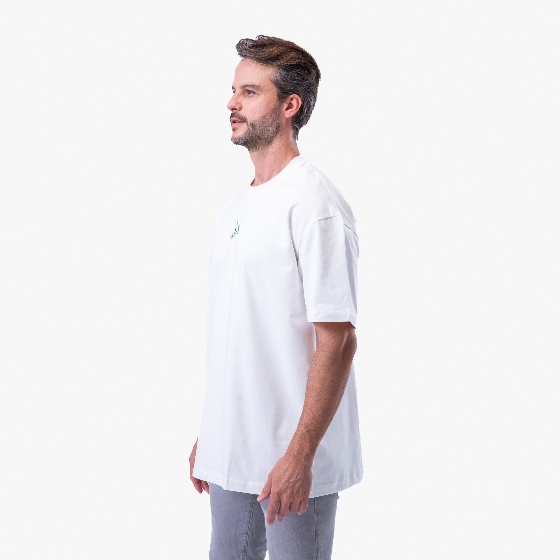 Unisex White National Day T-shirt by Weaver Design