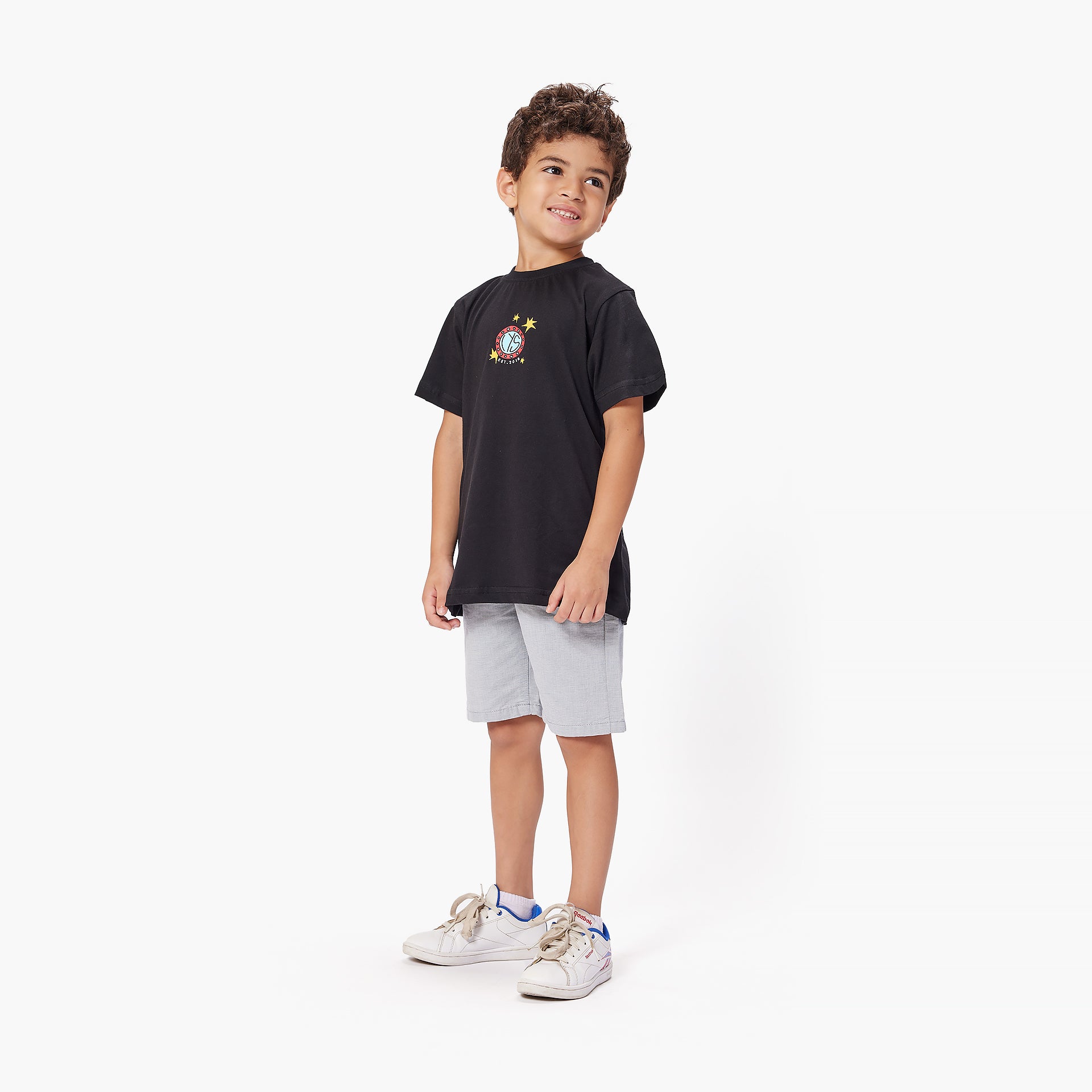 Kids Black Always on a Mission T-shirt By In Your Shoe