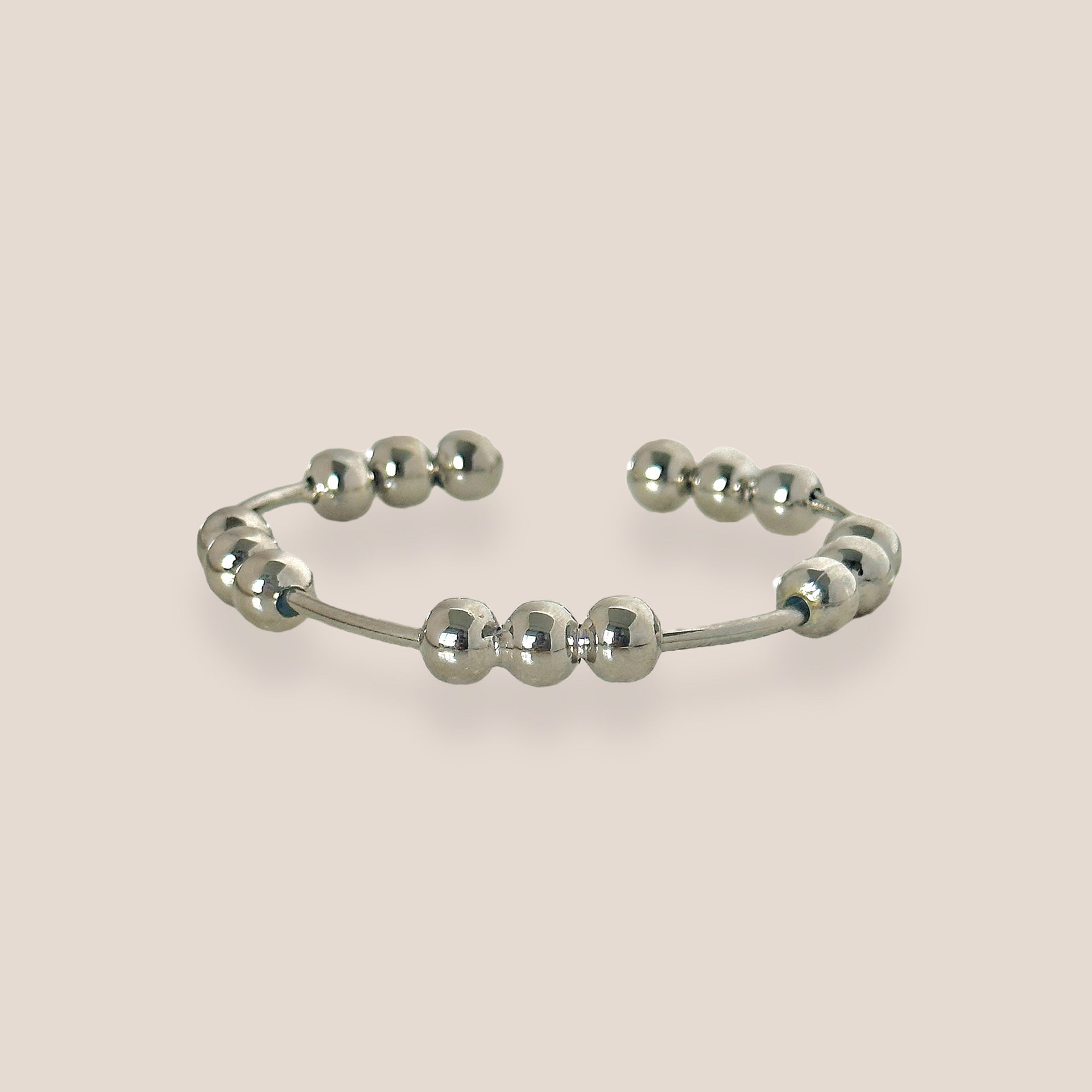 Bubble Bracelet in Silver By D By Dalia