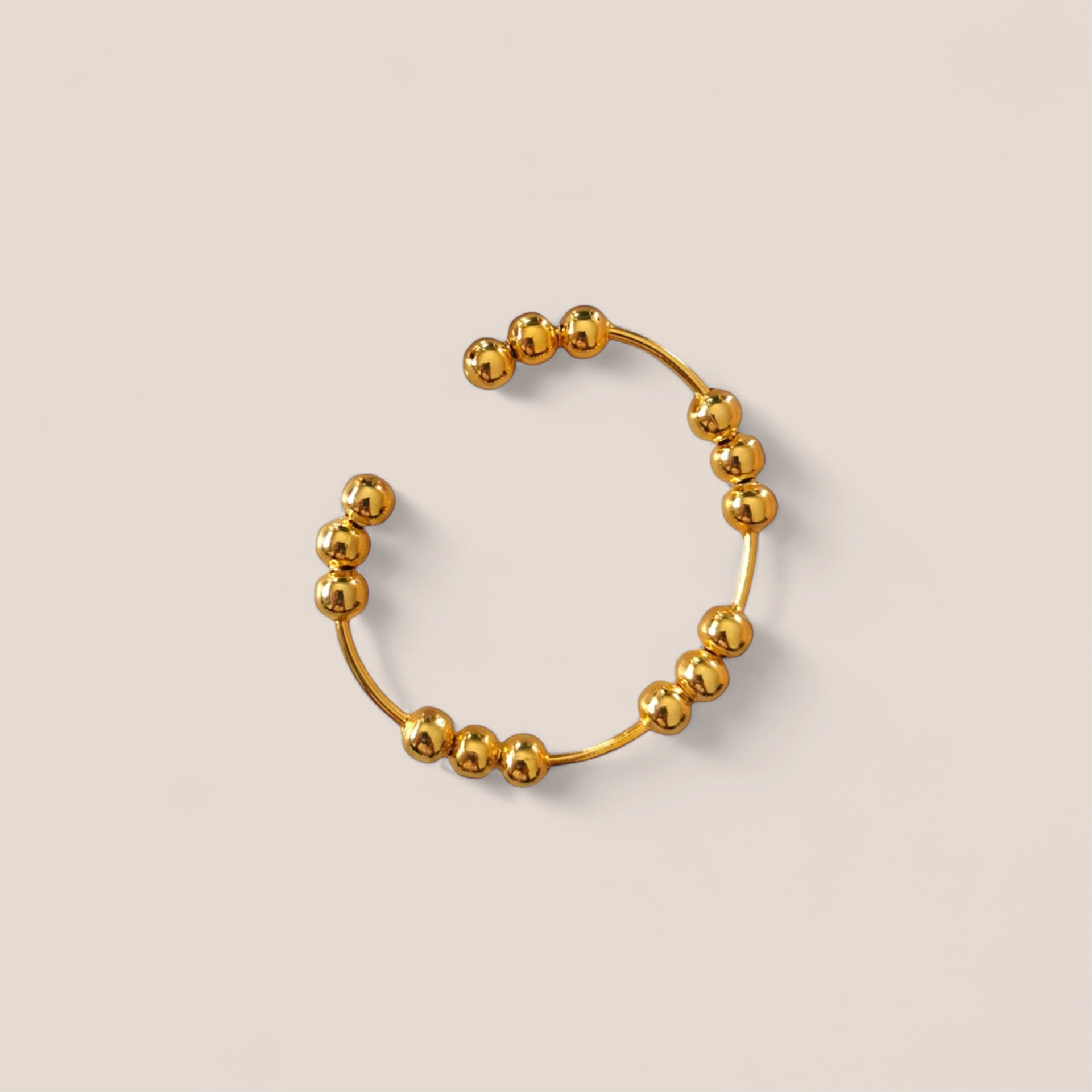 Bubble Bracelet in Gold By D By Dalia