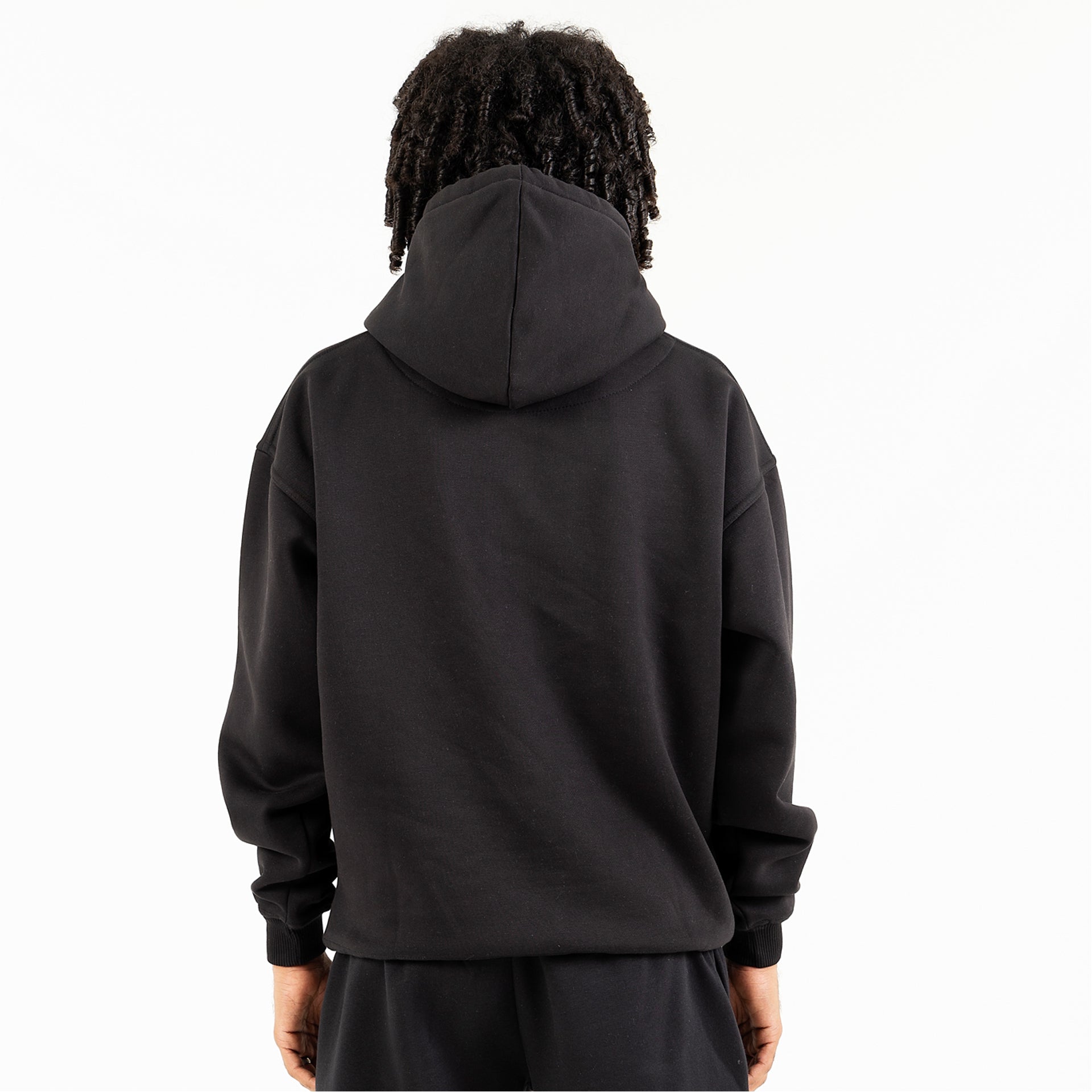 Black Logo Hoodie By Dystopia