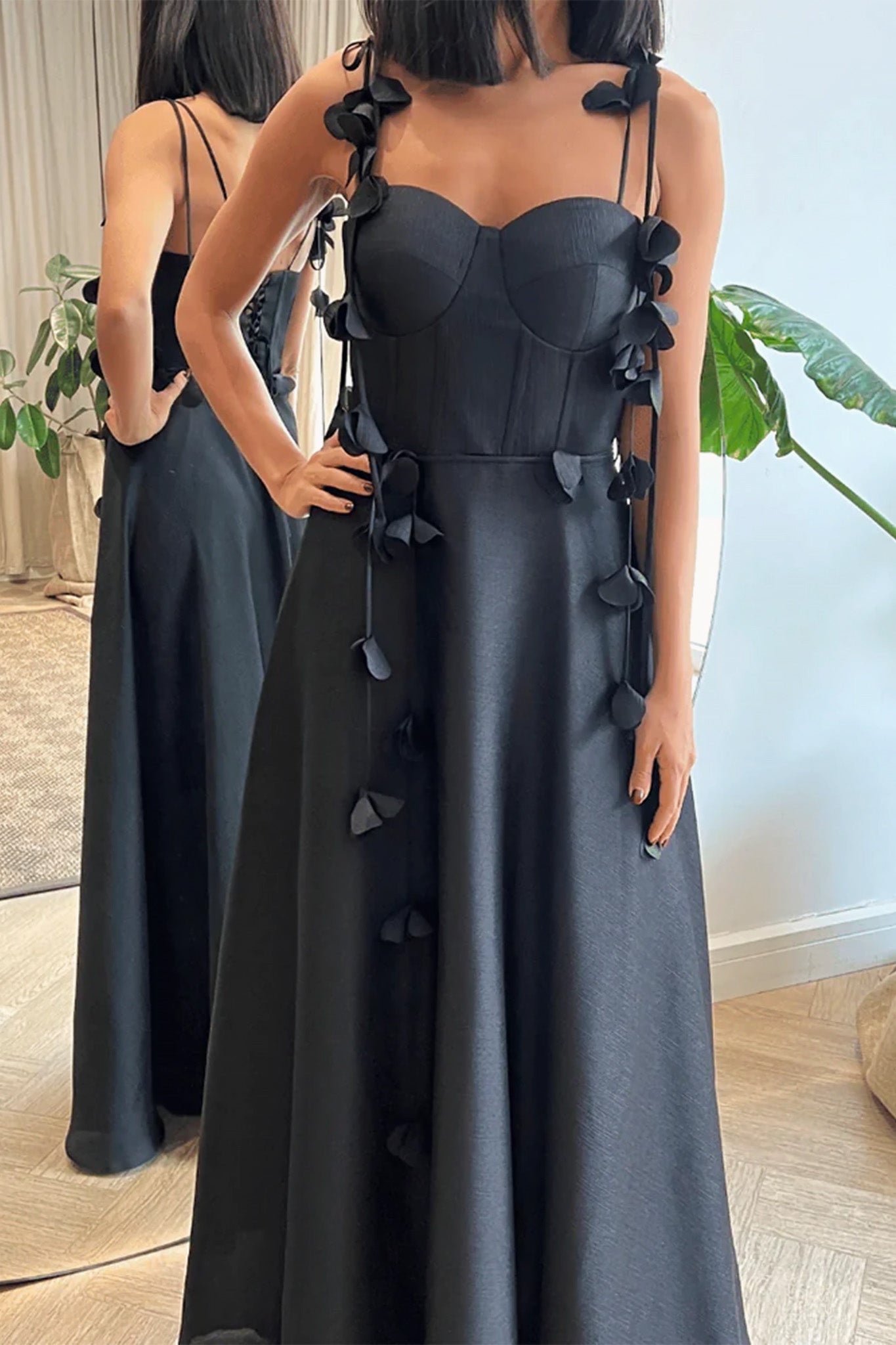 Black Bloom Dress by F.Lounge