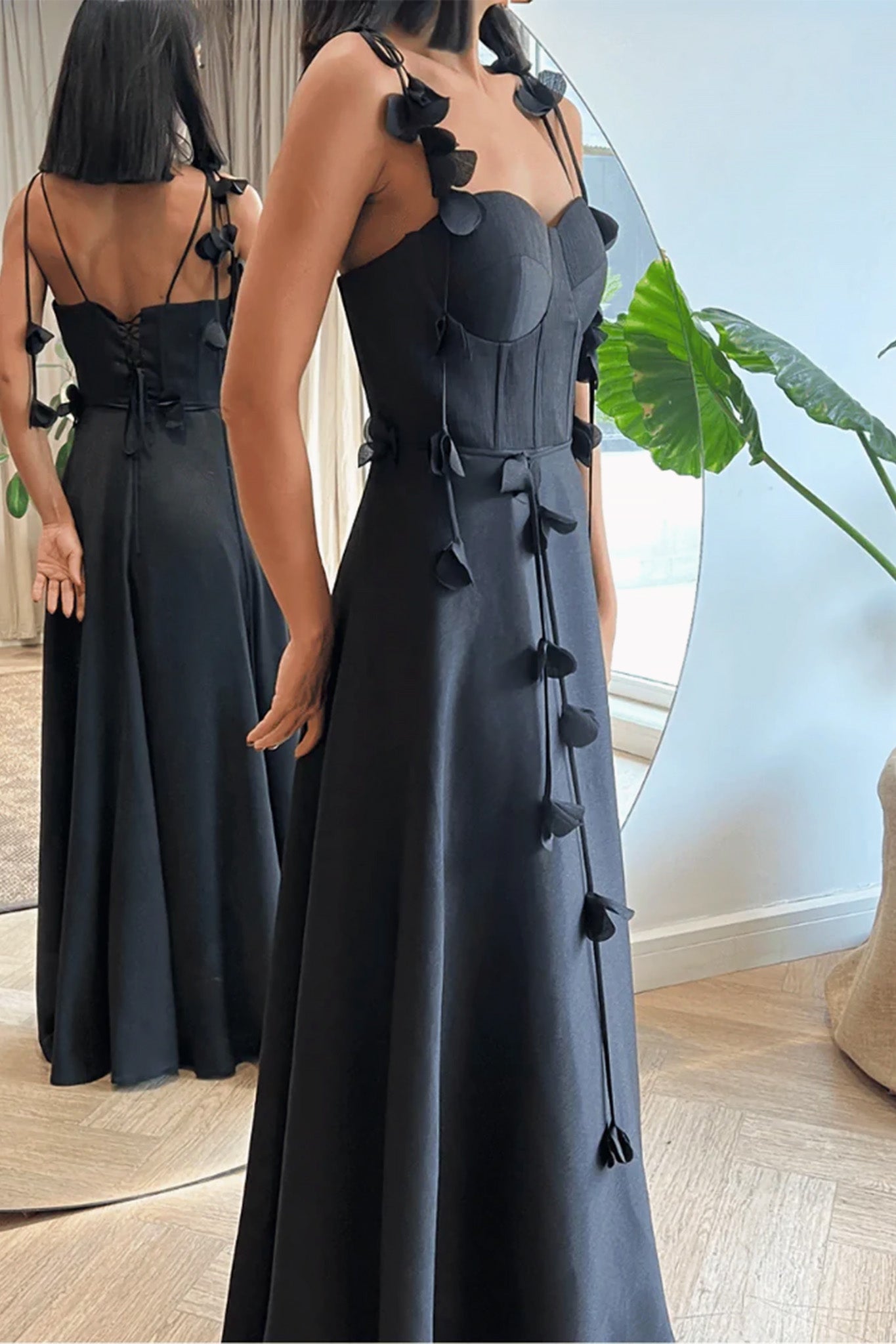 Black Bloom Dress by F.Lounge