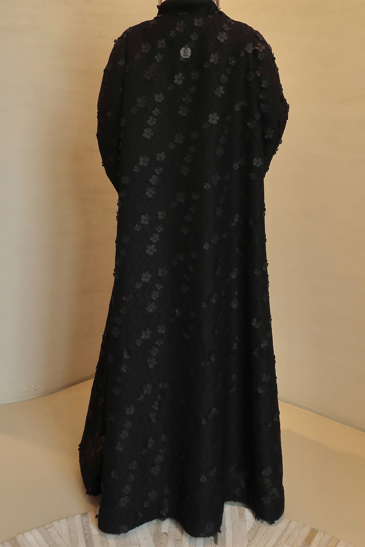 Black Bloom Abaya by F.Lounge