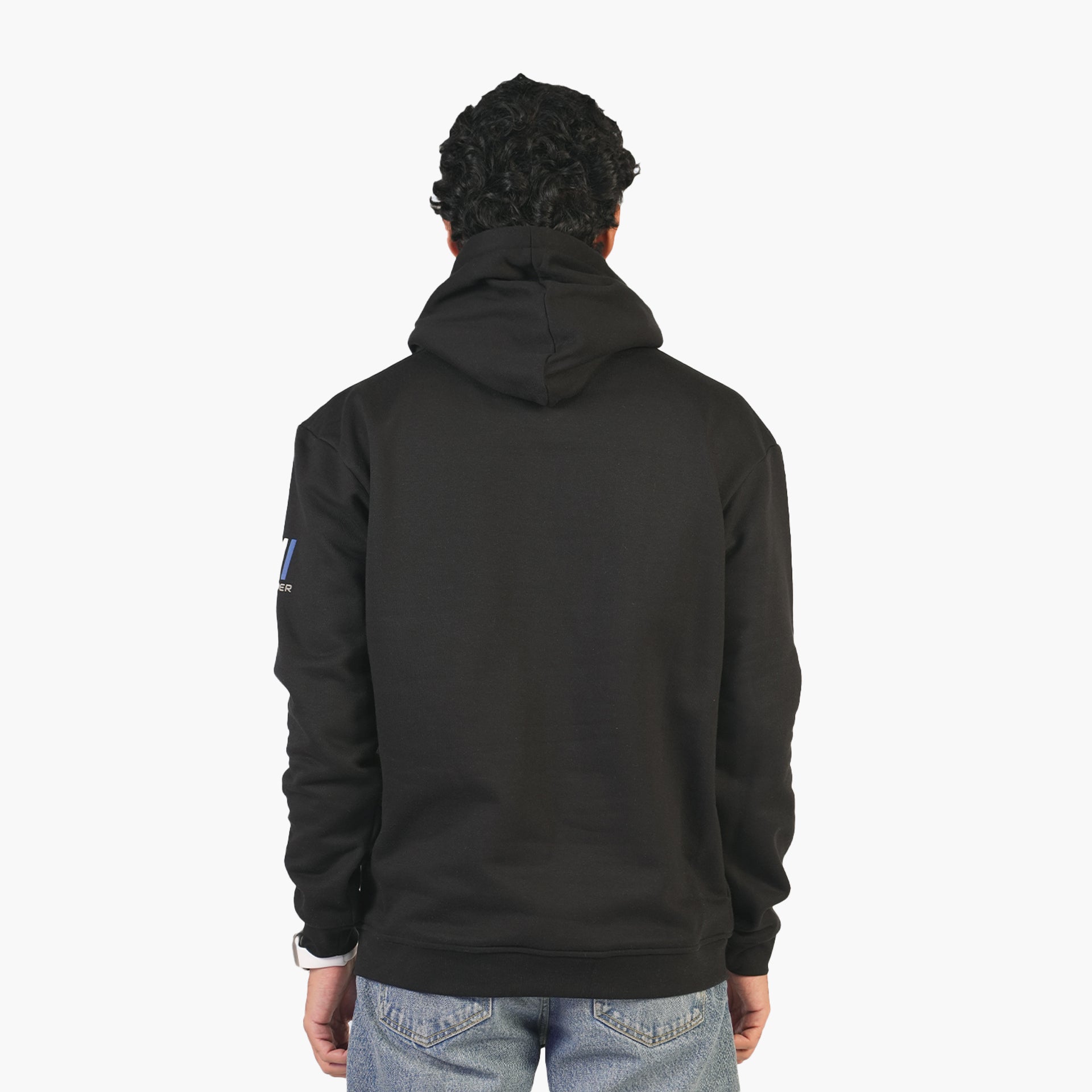 Unisex Black Classical Musical Font Hoodie - WiLLSPER