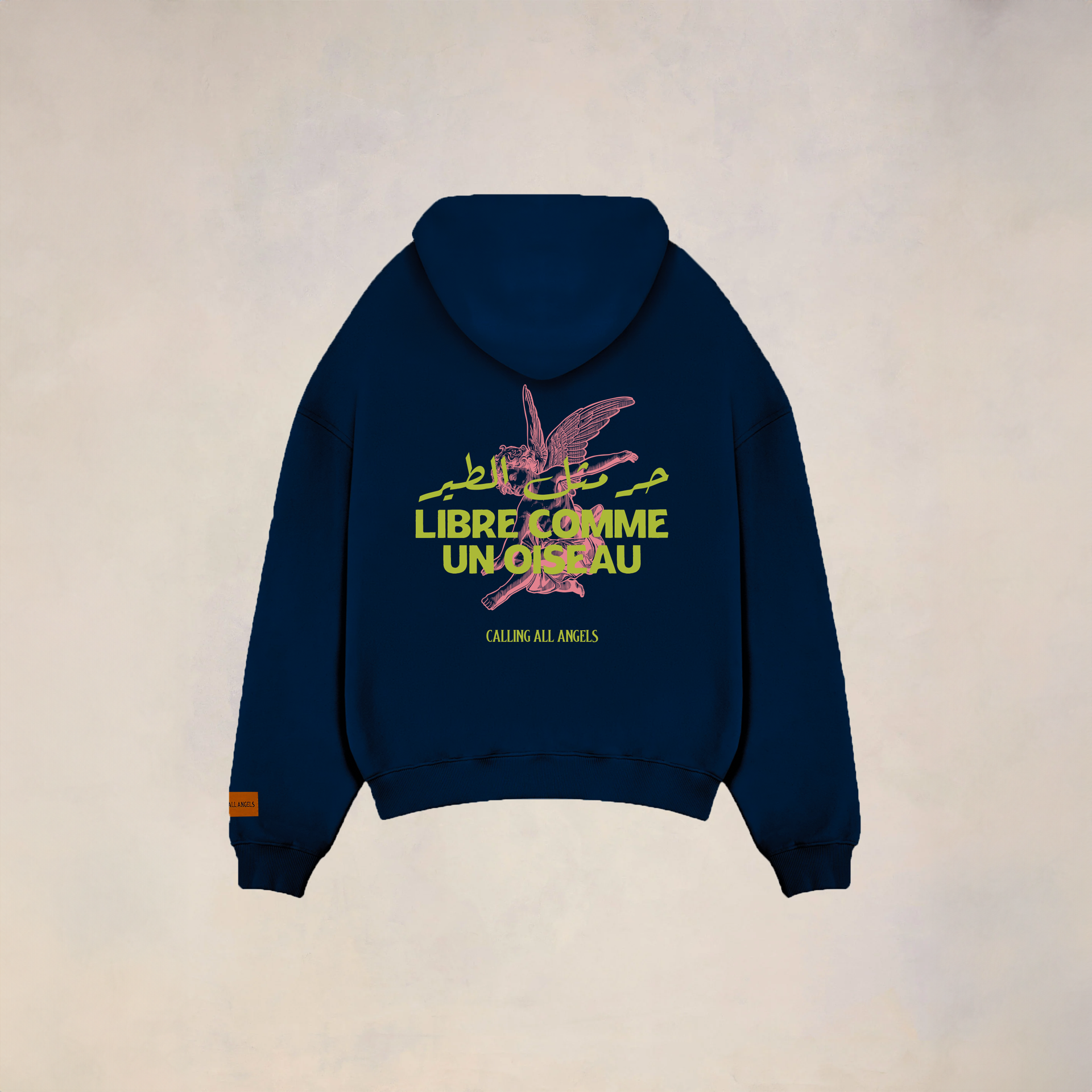 Unisex Navy Libre Hoodie By Calling All Angels