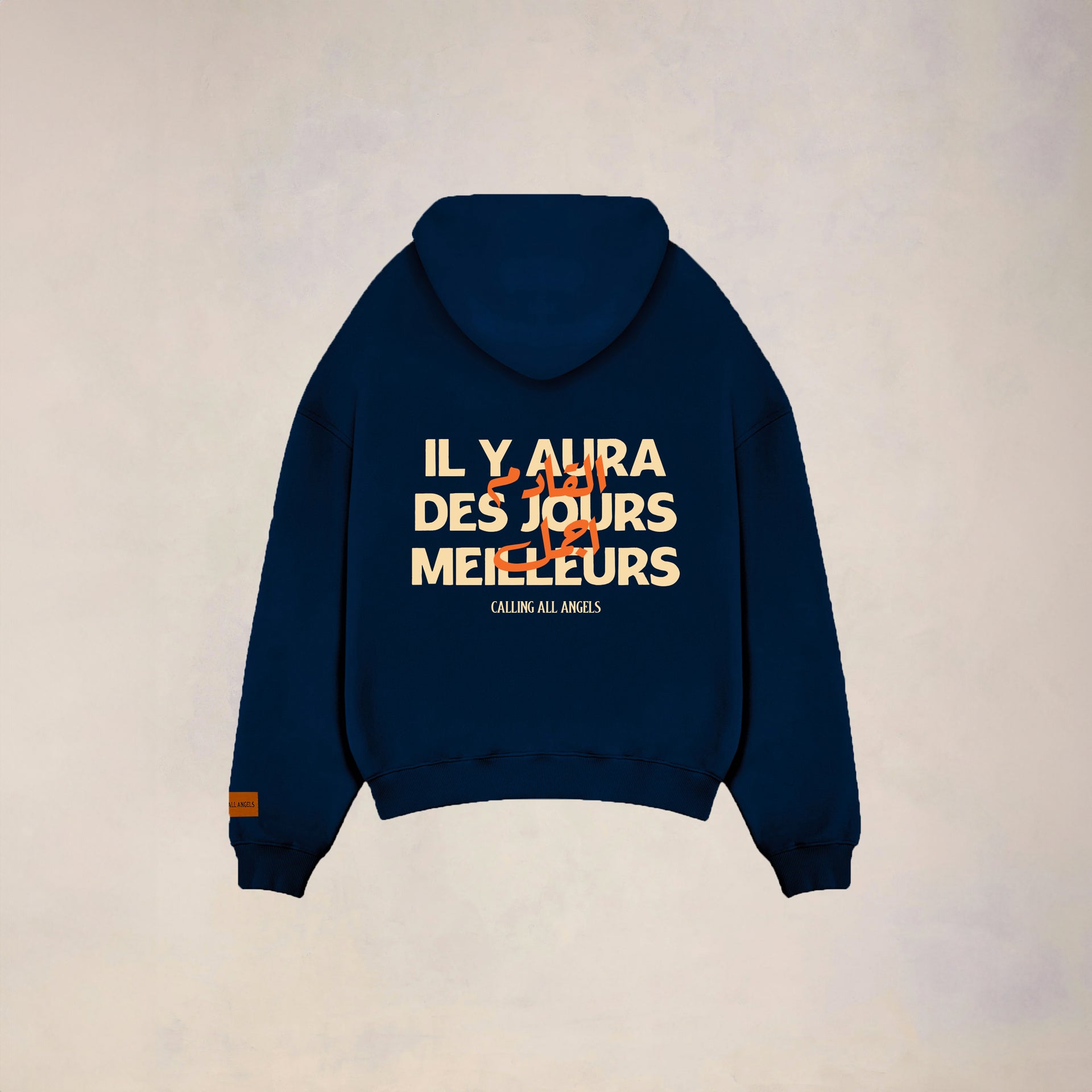 Unisex Navy IL Y Aura Hoodie By Calling All Angels