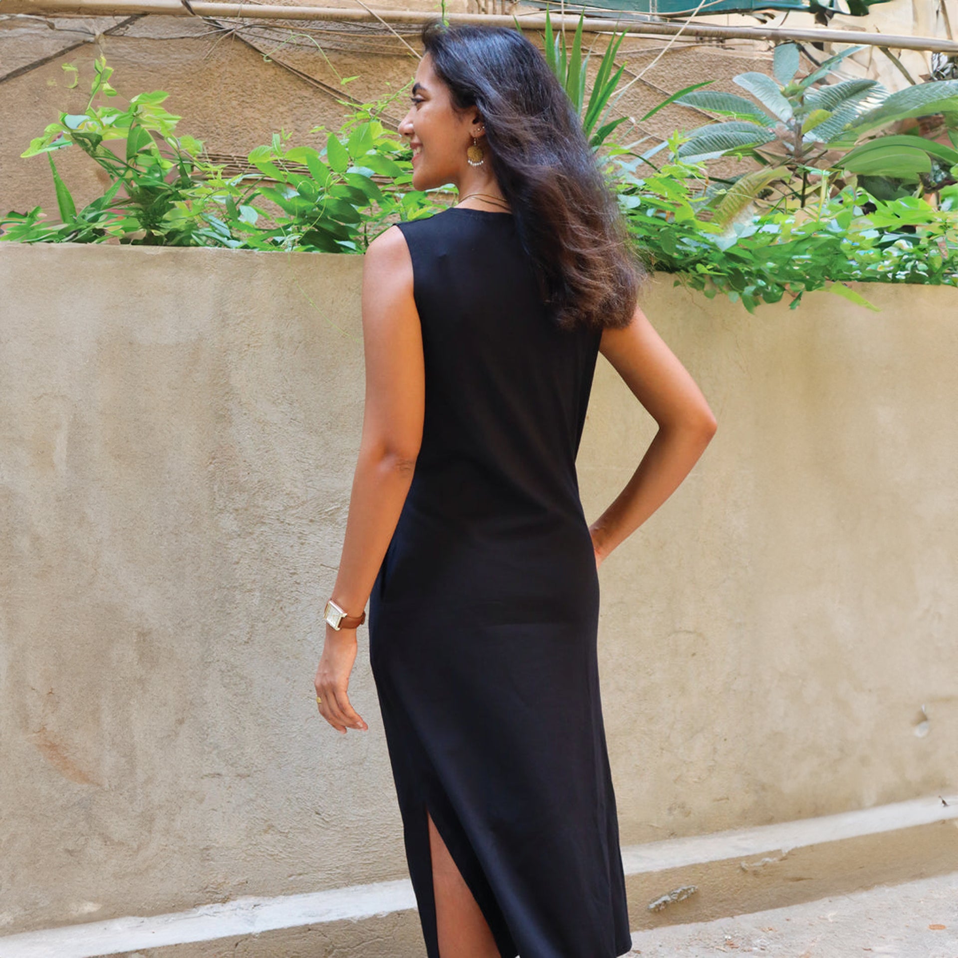 Cairo Dress in Black by FUFA